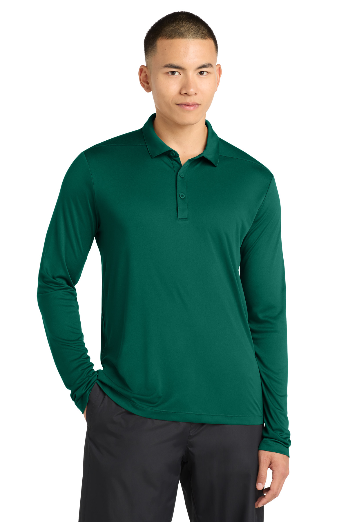 Sport-Tek ST520LS swatch in Marine Green