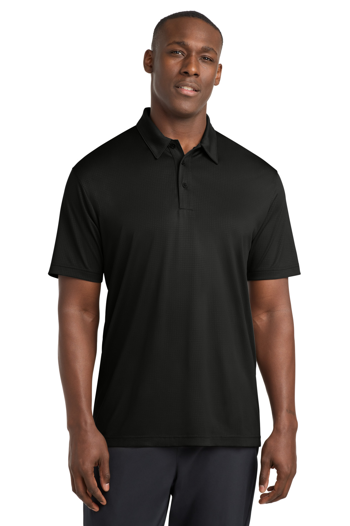 Sport-Tek Embossed PosiCharge Tough Polo-Sport&#45;Tek