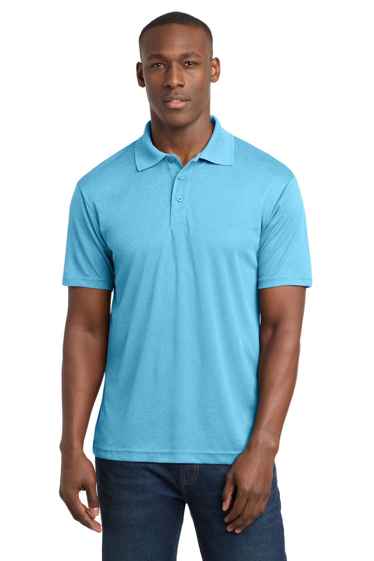 Sport-Tek ®  PosiCharge ®  RacerMesh ®  Polo. ST640 - Front Model