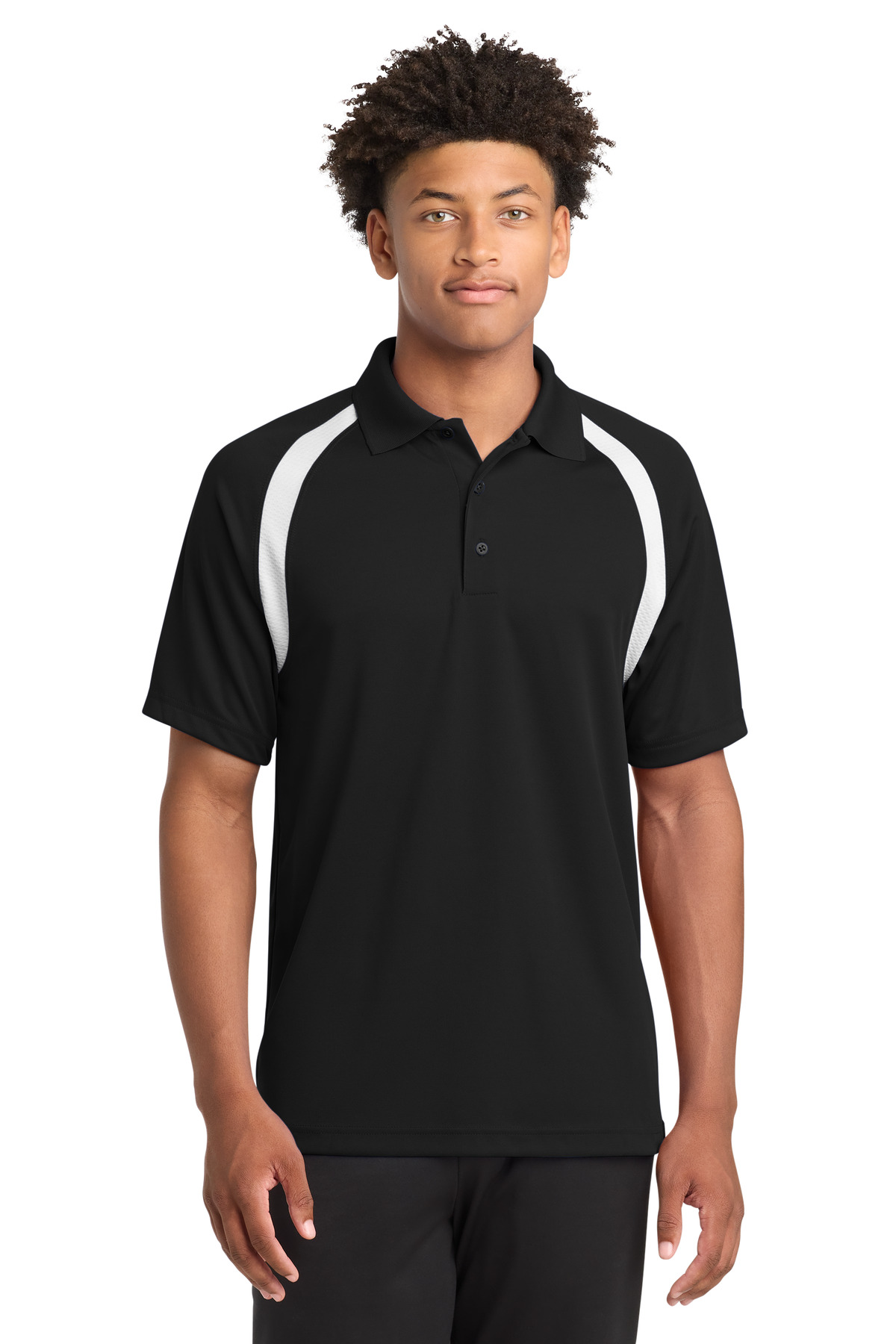 Sport-Tek Dry Zone Colorblock Raglan Polo-Sport&#45;Tek