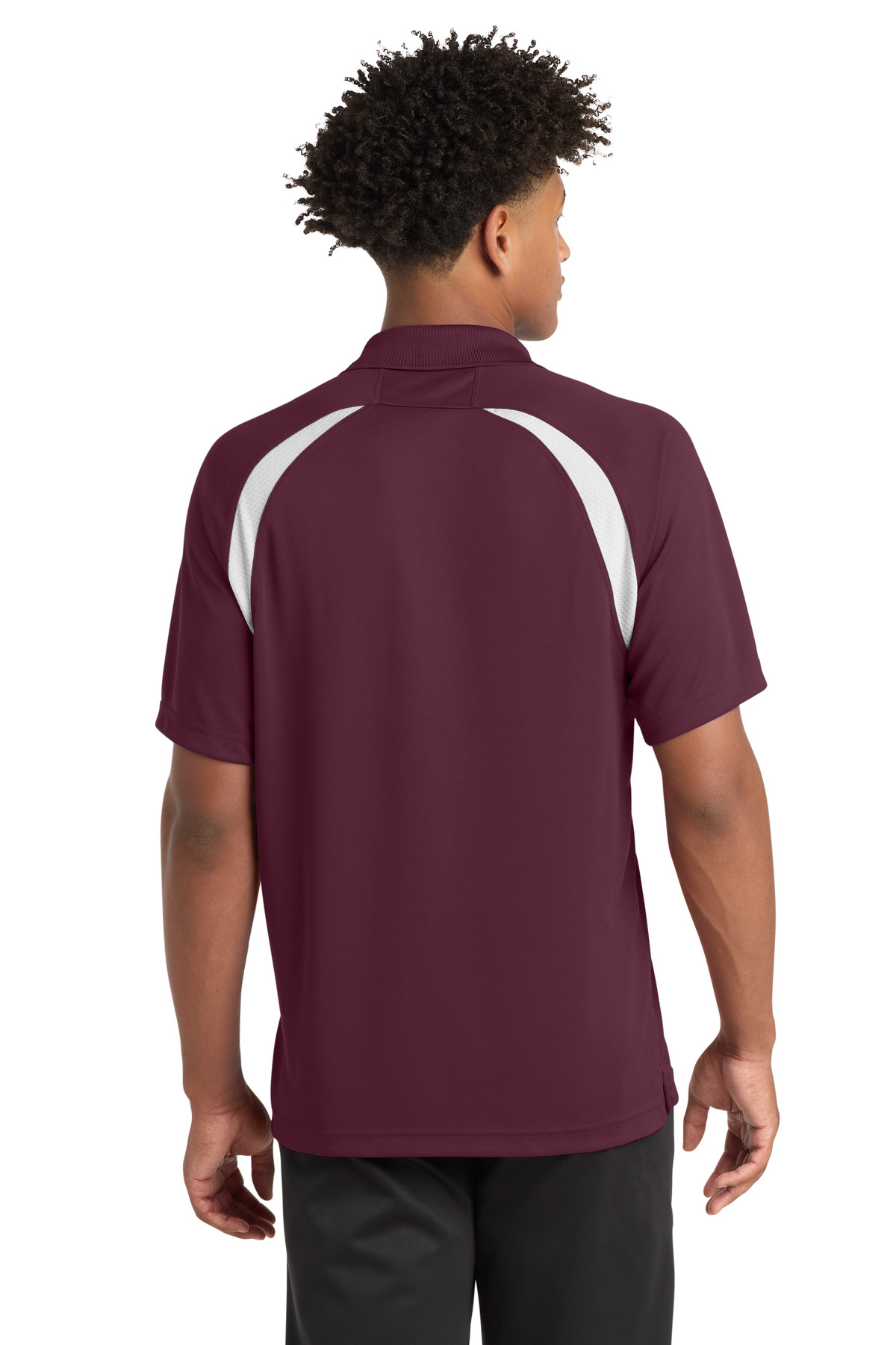 Sport-Tek Dry Zone Colorblock Raglan Polo. T476