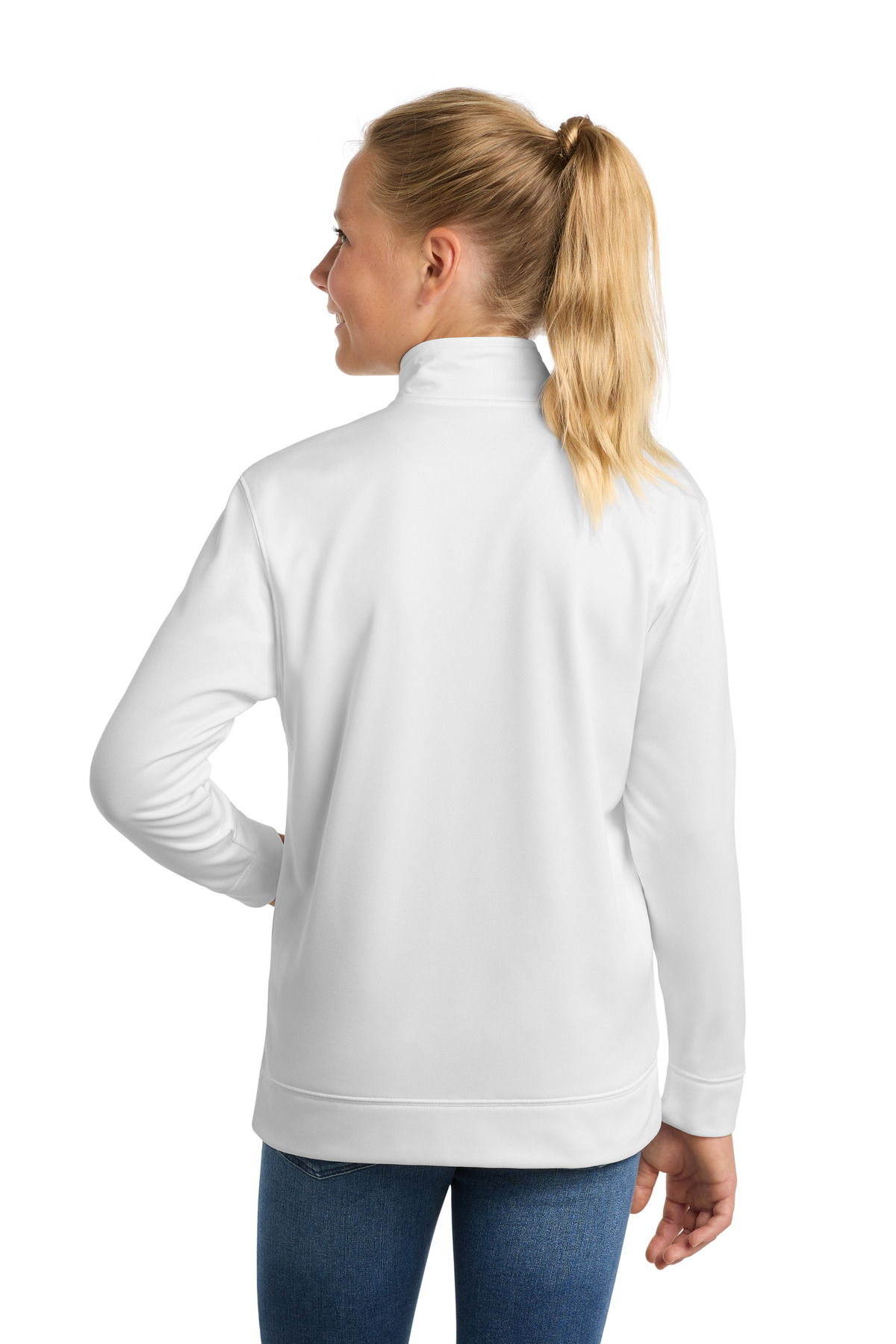 Sport-Tek Youth Sport-Wick Fleece Full-Zip Jacket. YST241