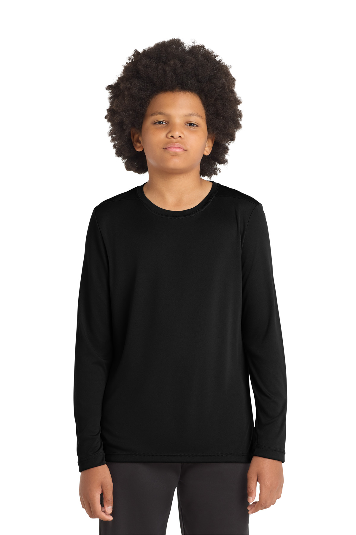 Sport-Tek Youth Posi-UV Pro Long Sleeve Tee-Sport&#45;Tek