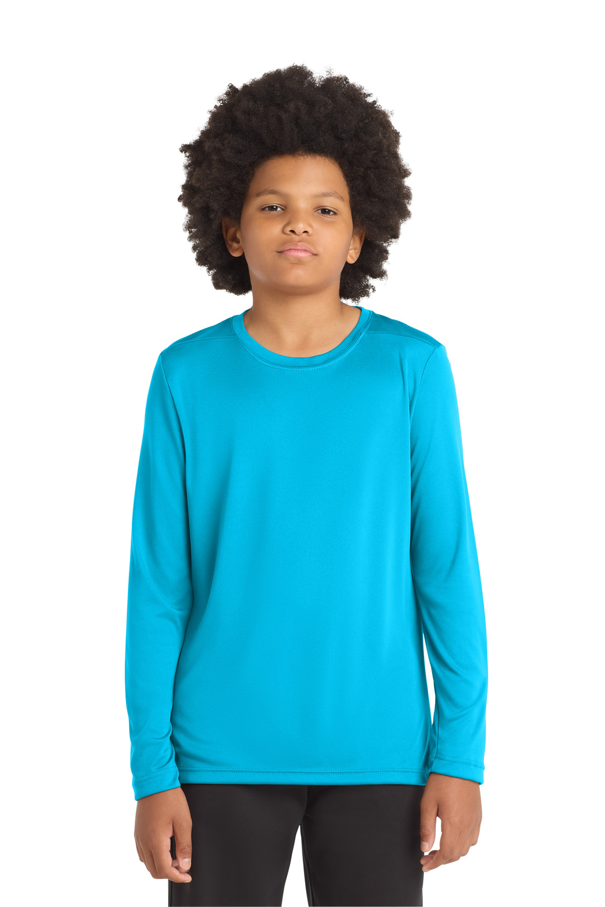 Sport-Tek Youth Posi-UV Pro Long Sleeve Tee. YST420LS