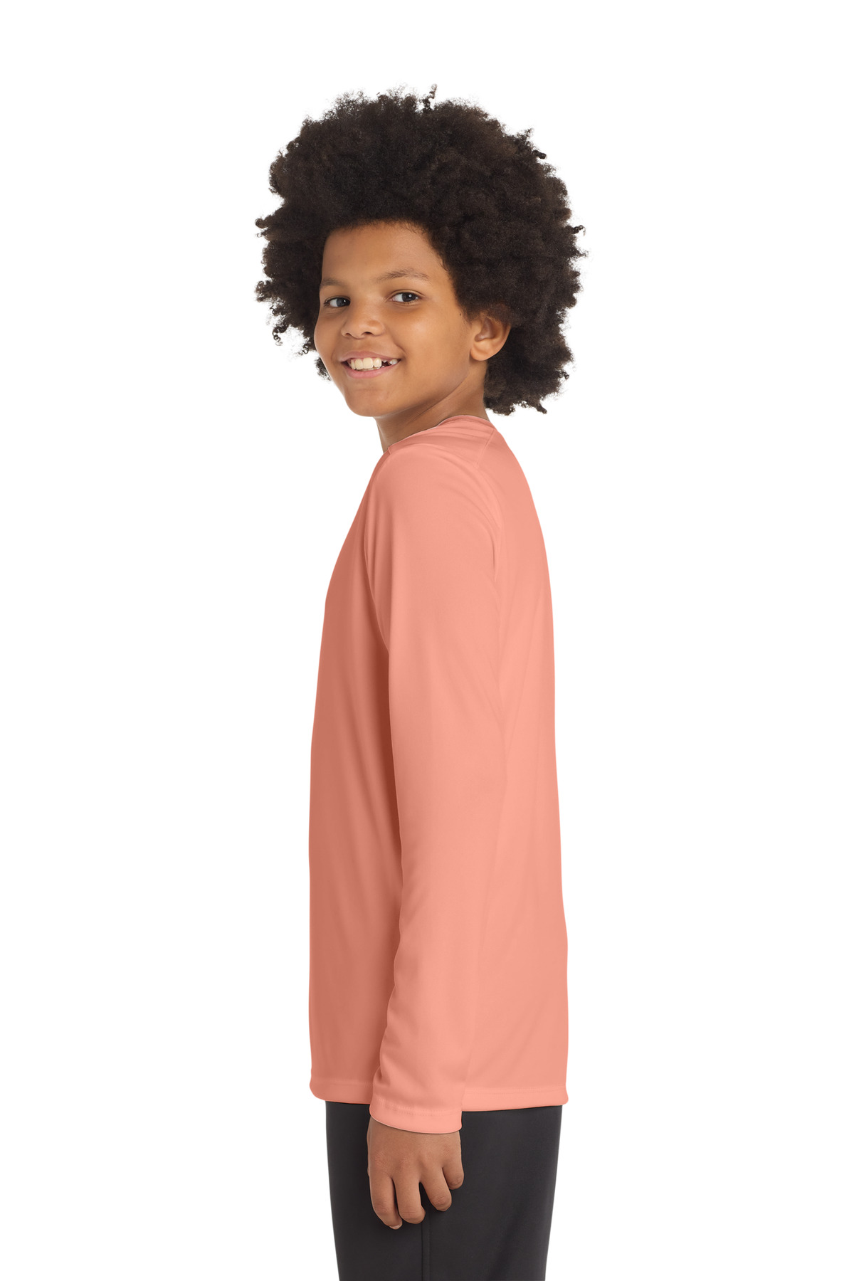 Sport-Tek Youth Posi-UV Pro Long Sleeve Tee. YST420LS