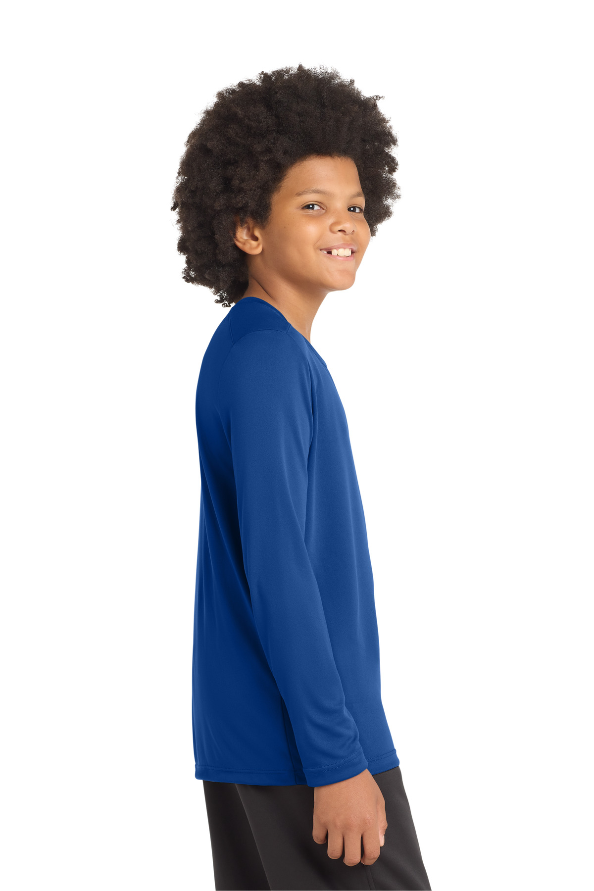 Sport-Tek Youth Posi-UV Pro Long Sleeve Tee. YST420LS