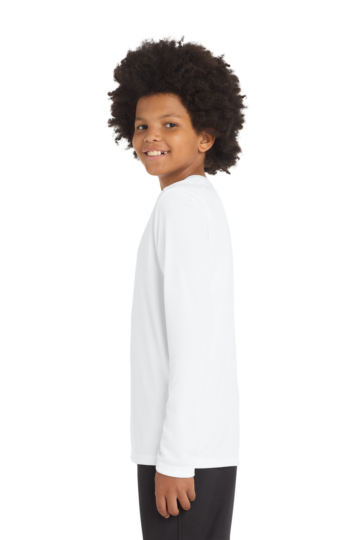 Sport-Tek Youth Posi-UV Pro Long Sleeve Tee. YST420LS