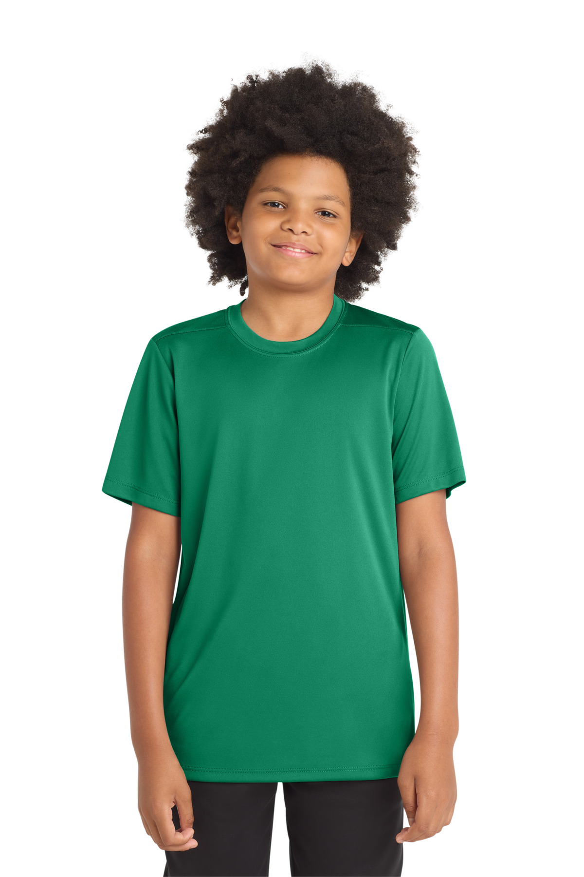 Sport-Tek ® Youth Posi-UV ® Pro Tee. YST420 - Kelly Green