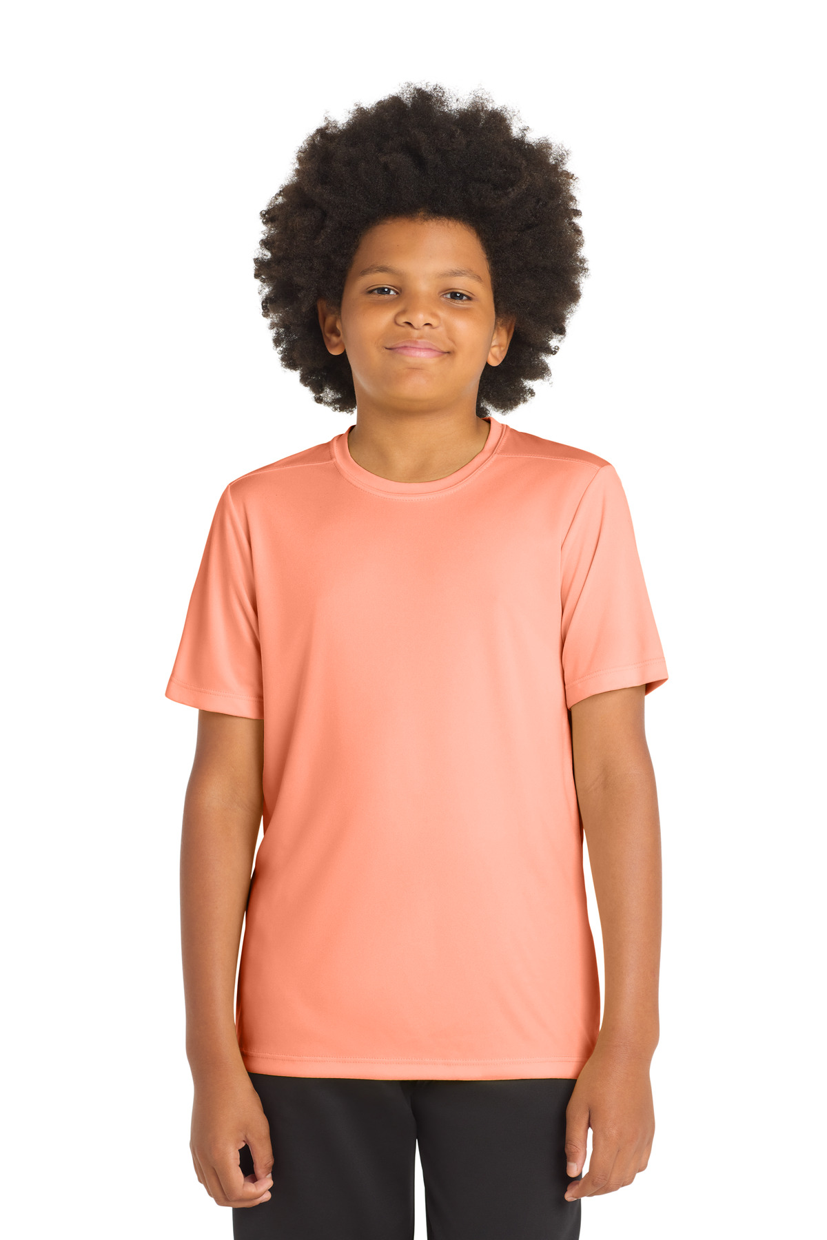 Sport-Tek ® Youth Posi-UV ® Pro Tee. YST420 - Soft Coral