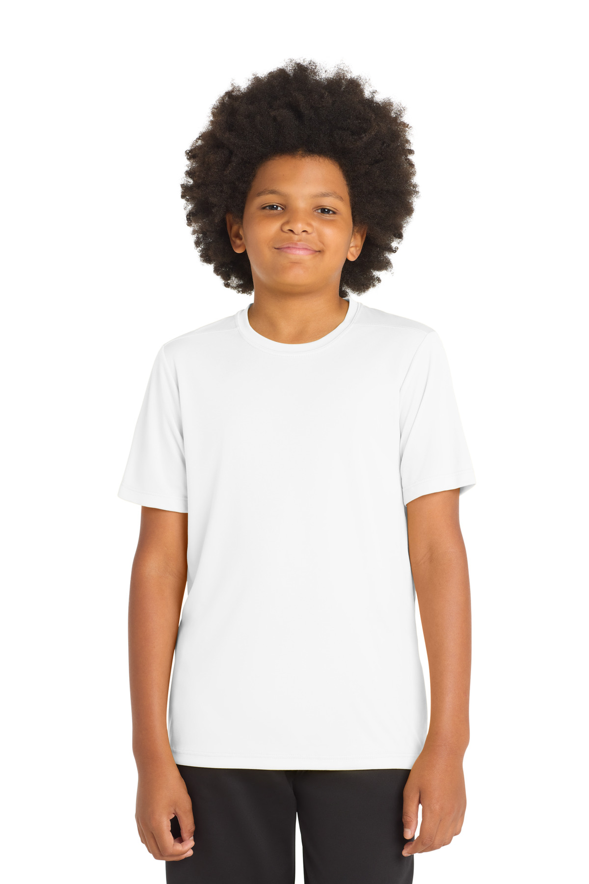 Sport-Tek ® Youth Posi-UV ® Pro Tee. YST420 - White