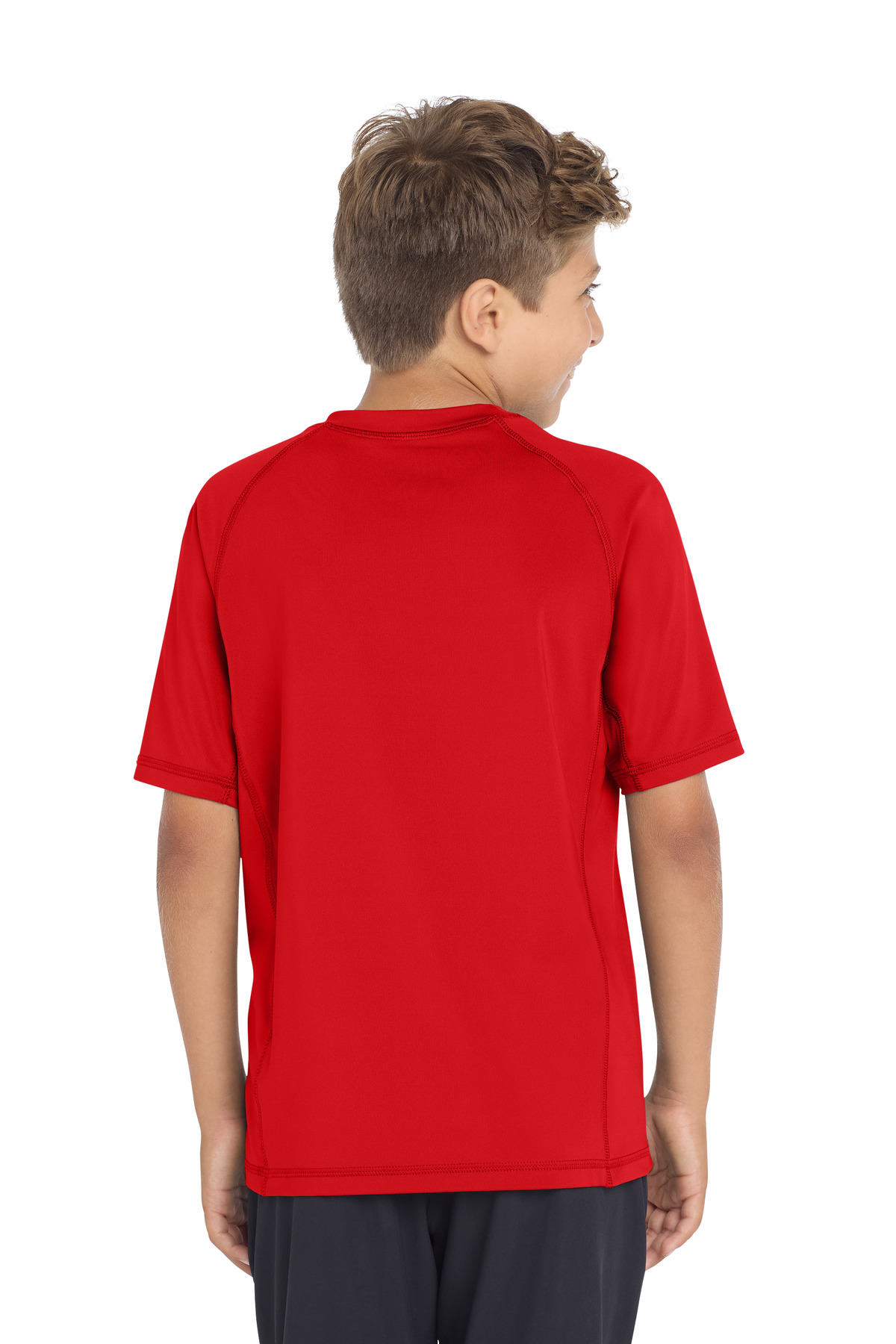 Sport-Tek Youth Rashguard Tee. YST470