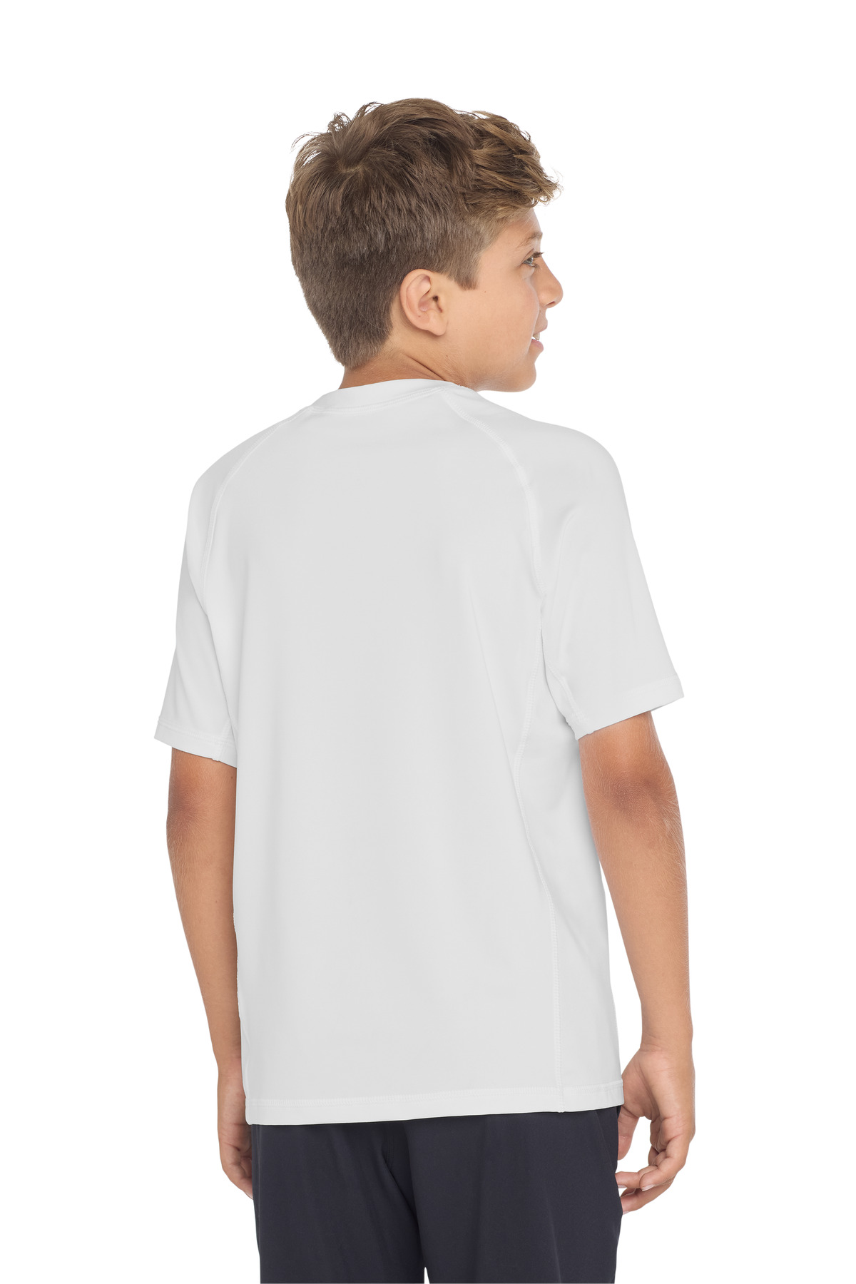 Sport-Tek Youth Rashguard Tee. YST470