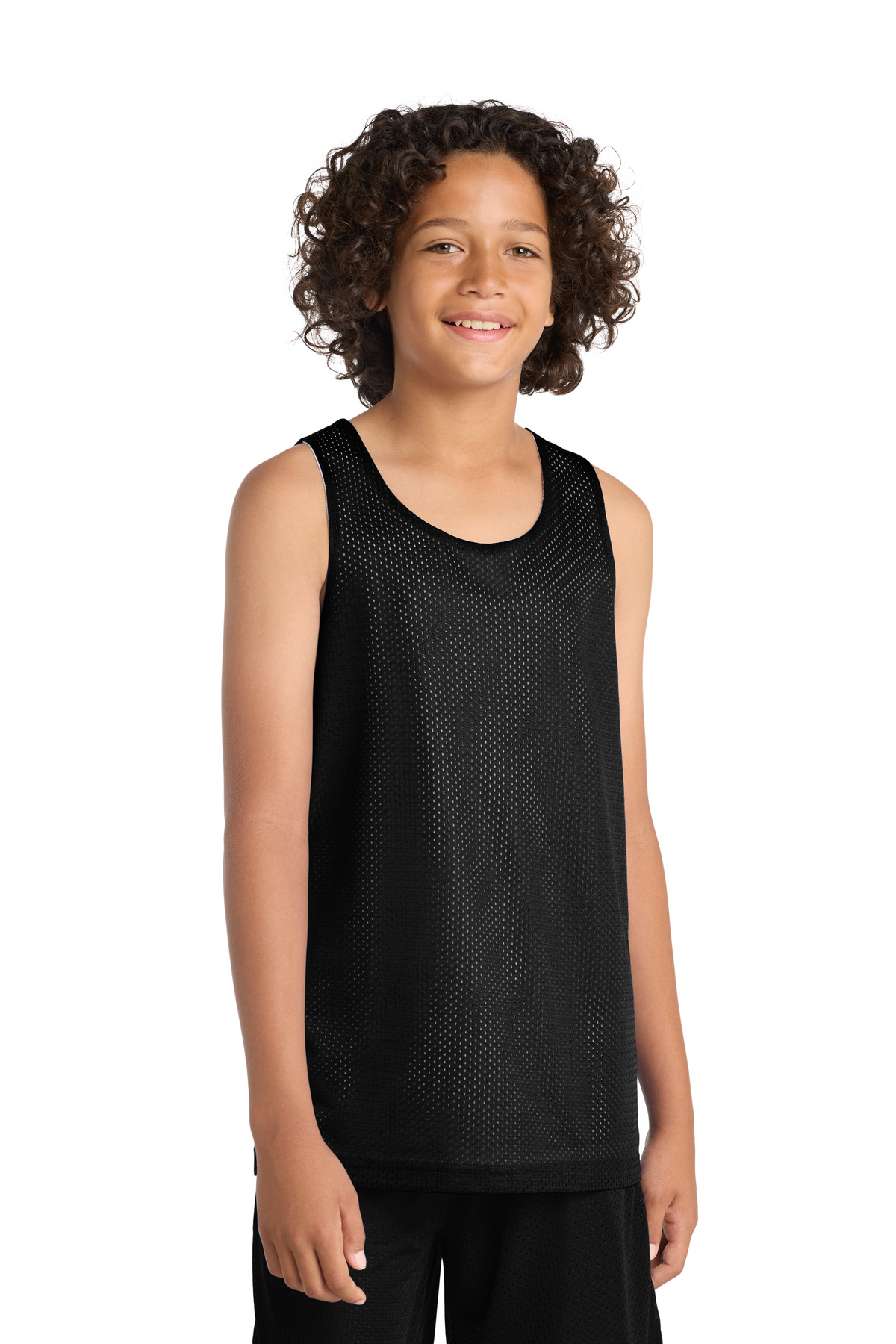  DISCONTINUED  Sport-Tek ┬«  Youth PosiCharge ┬«  Classic Mesh Reversible Tank. YST500