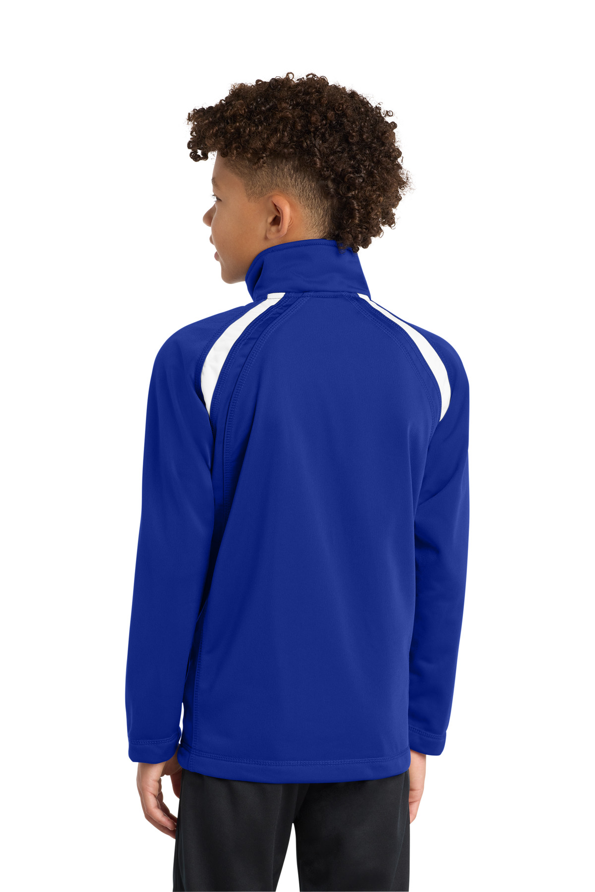 Sport-Tek Youth Tricot Track Jacket. YST90