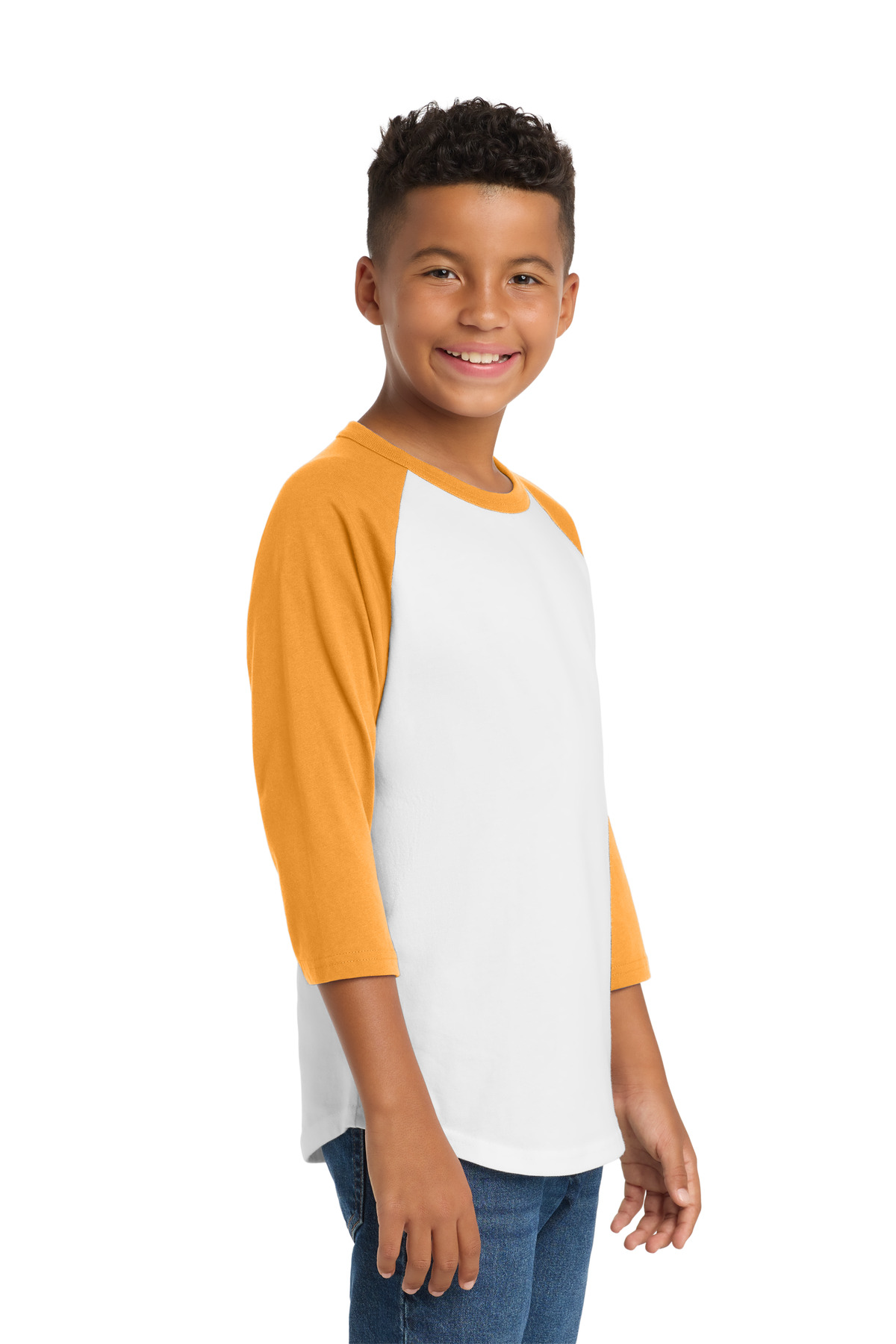 Sport-Tek Youth Colorblock Raglan Jersey. YT200