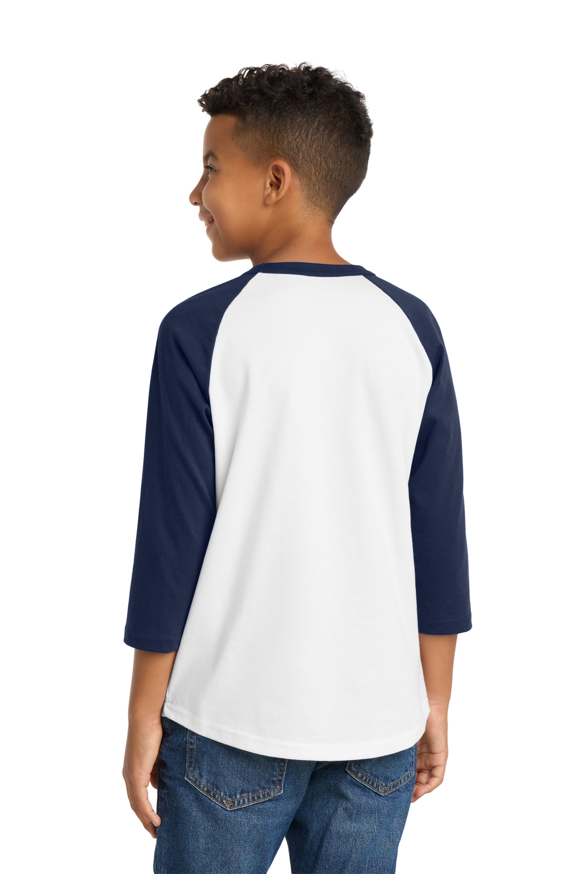 Sport-Tek Youth Colorblock Raglan Jersey. YT200
