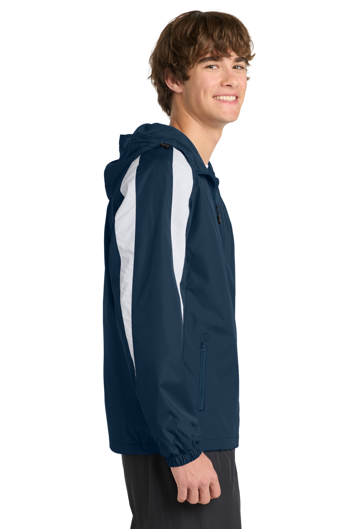 Sport-Tek Fleece-Lined Colorblock Jacket. JST81