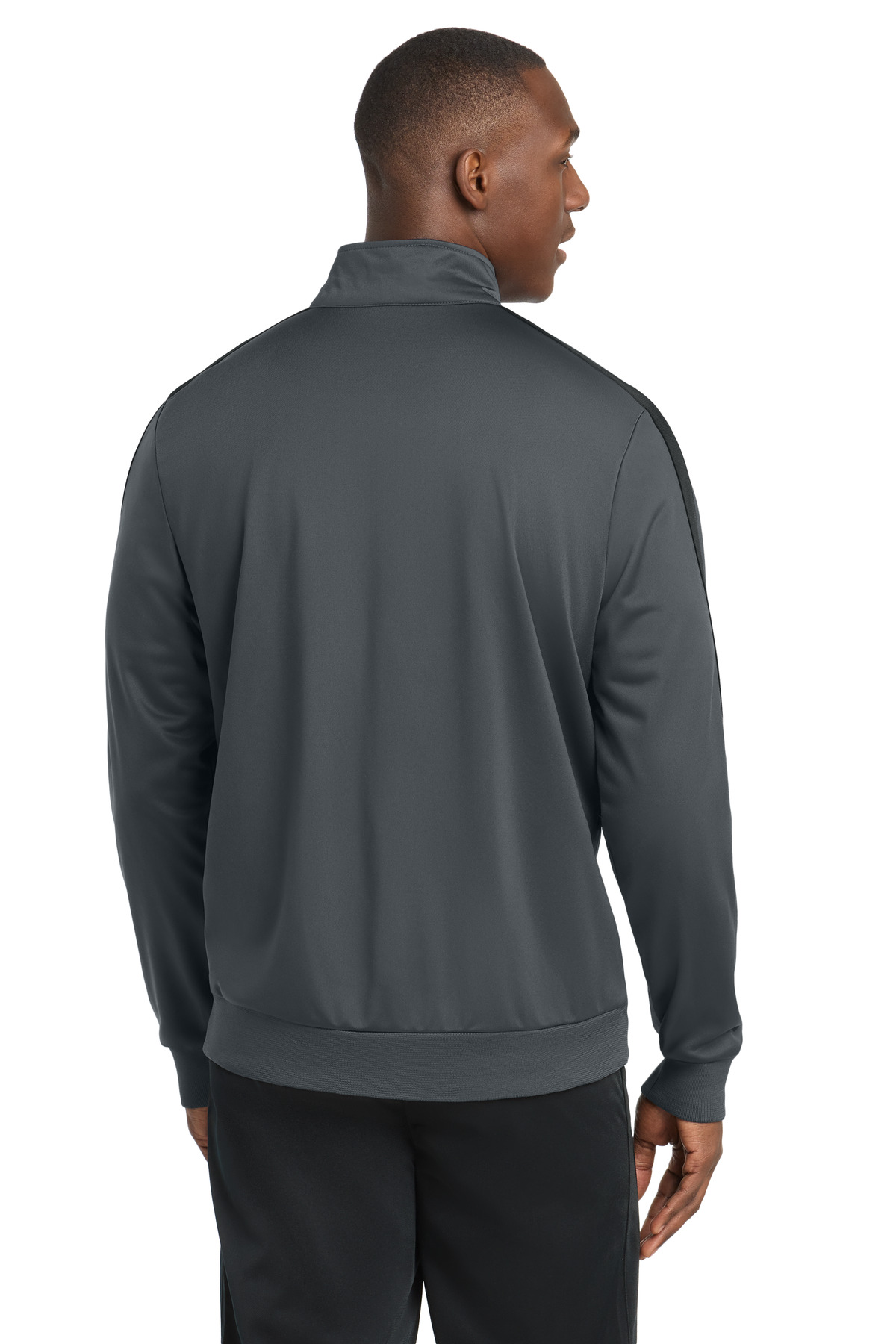 Sport-Tek Tricot Sleeve Stripe Track Jacket. JST94