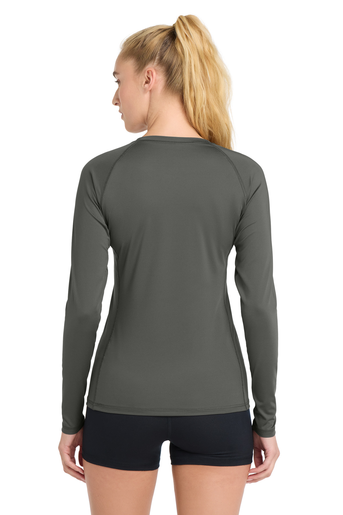Sport-Tek Women's Long Sleeve Rashguard Tee. LST470LS