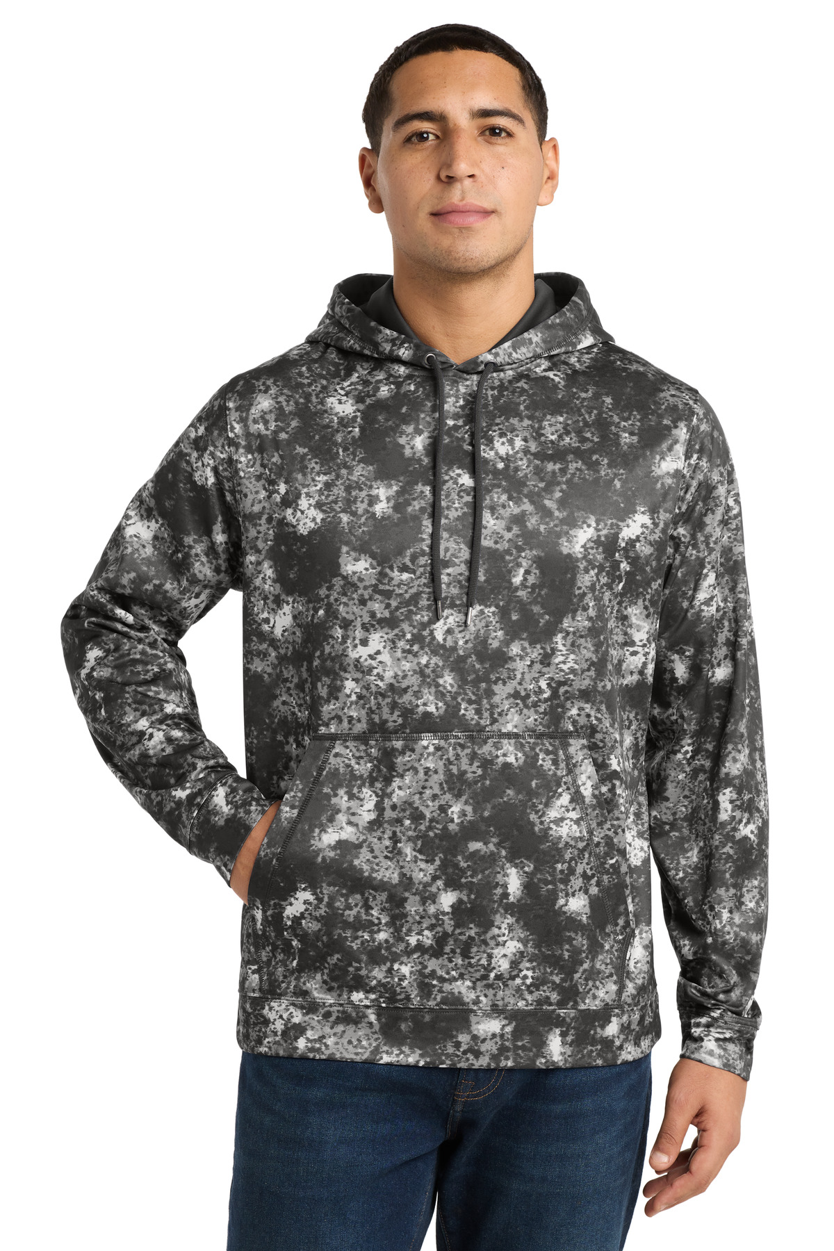 Sport-Tek ┬«  Sport-Wick ┬«  Mineral Freeze Fleece Hooded Pullover. ST230