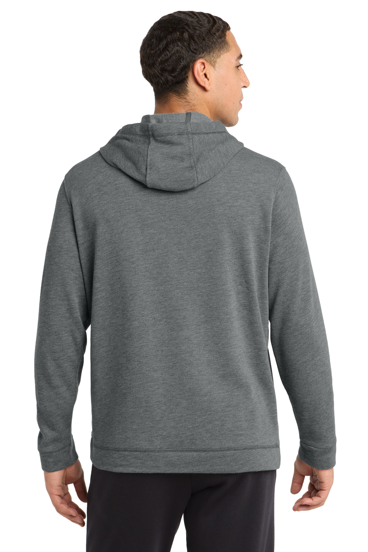 Sport-Tek PosiCharge Tri-Blend Wicking Fleece Hooded Pullover. ST296