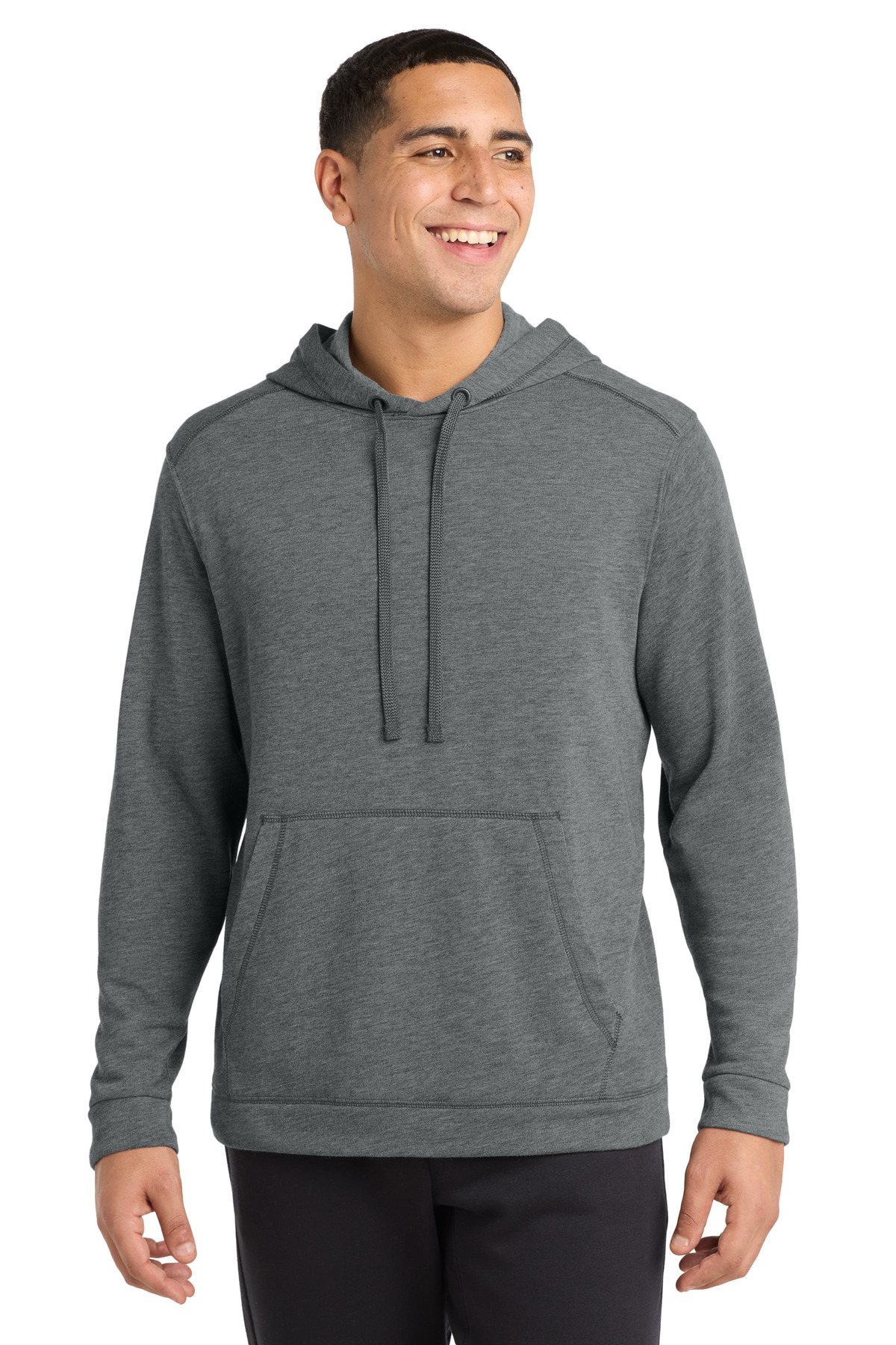 Sport-Tek Hospitality Sweatshirts & Fleece ® PosiCharge ® Tri-Blend Wicking Fleece Hooded Pullover.-Sport-Tek