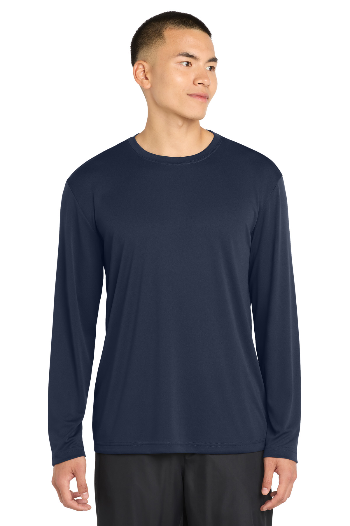 Sport-Tek ST350LS swatch in True Navy