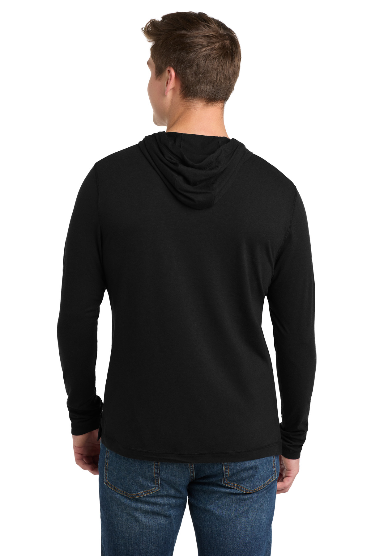 Sport-Tek PosiCharge Tri-Blend Wicking Long Sleeve Hoodie ST406