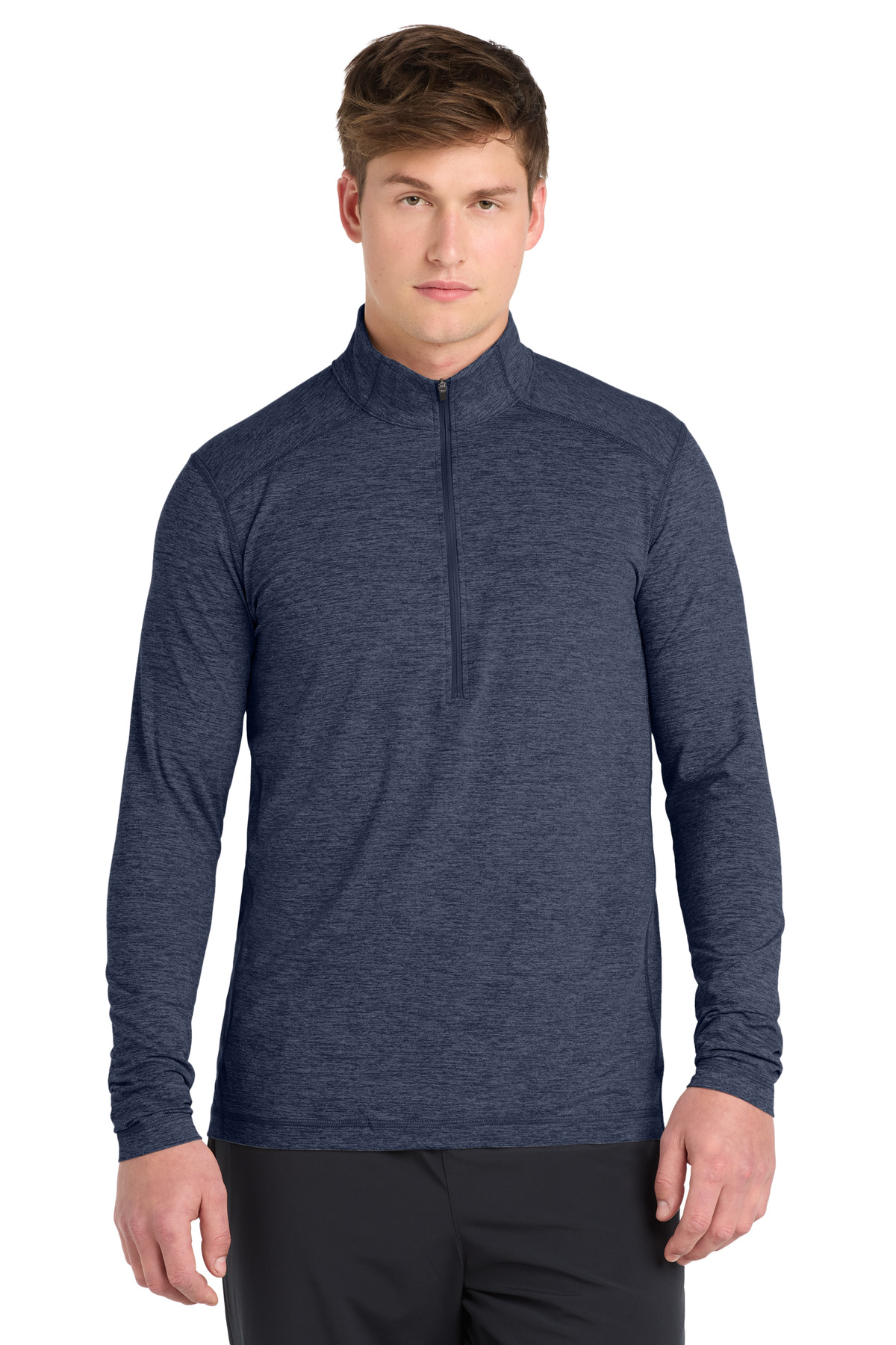 Sport-Tek Exchange 1.5 Long Sleeve 1/2-Zip     ST711
