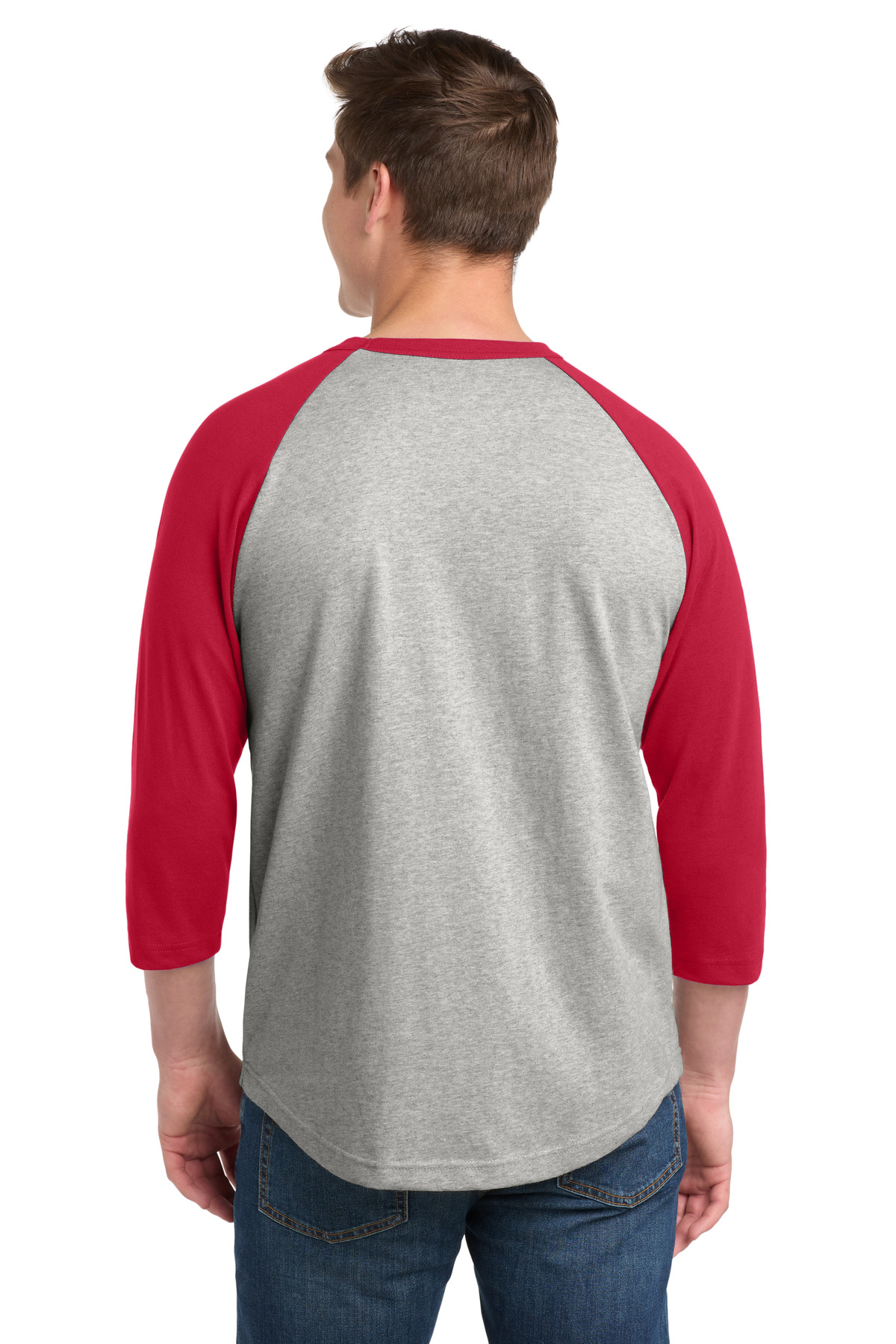 Sport-Tek Colorblock Raglan Jersey. T200