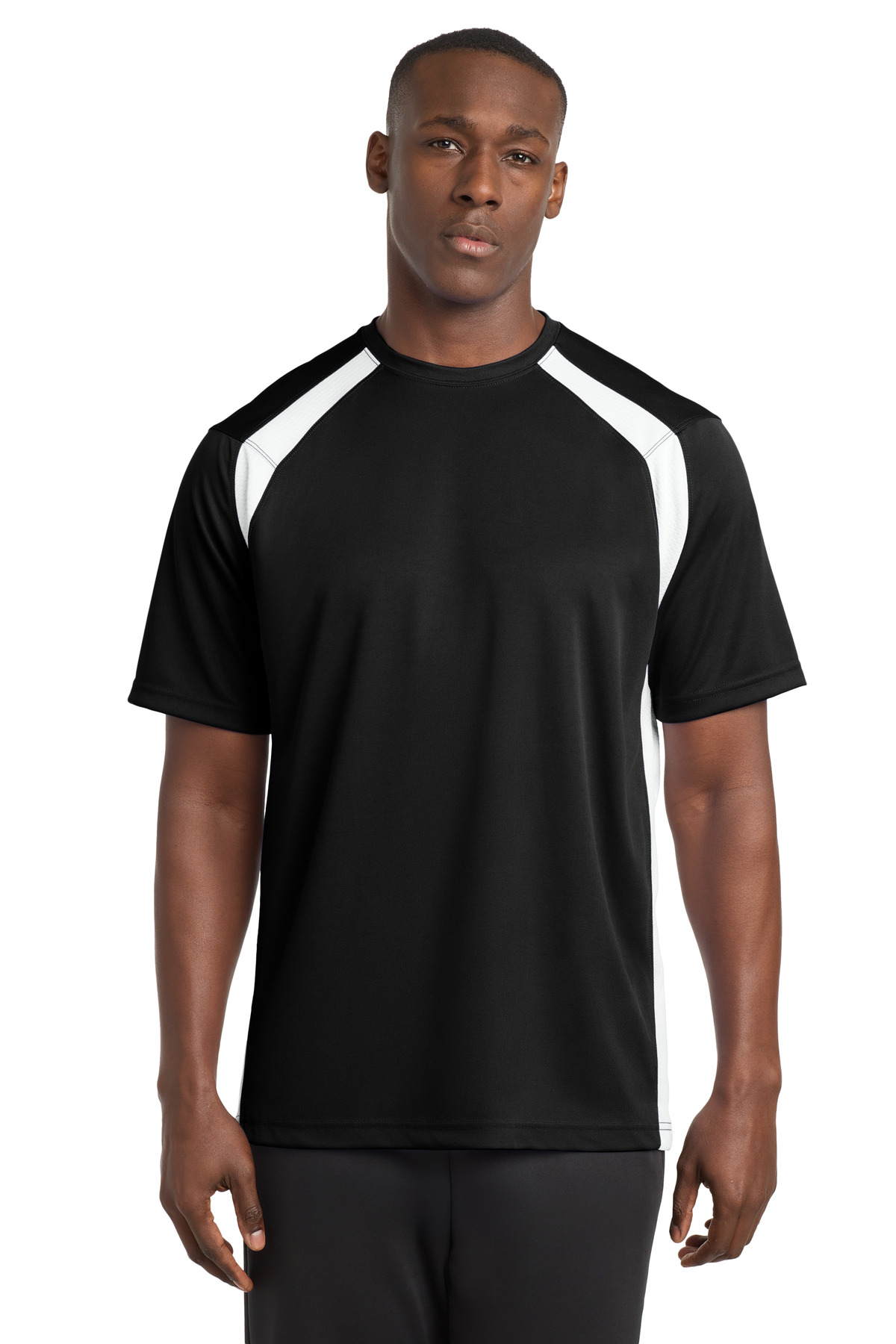 Sport-Tek Dry Zone Colorblock Crew-Sport-Tek