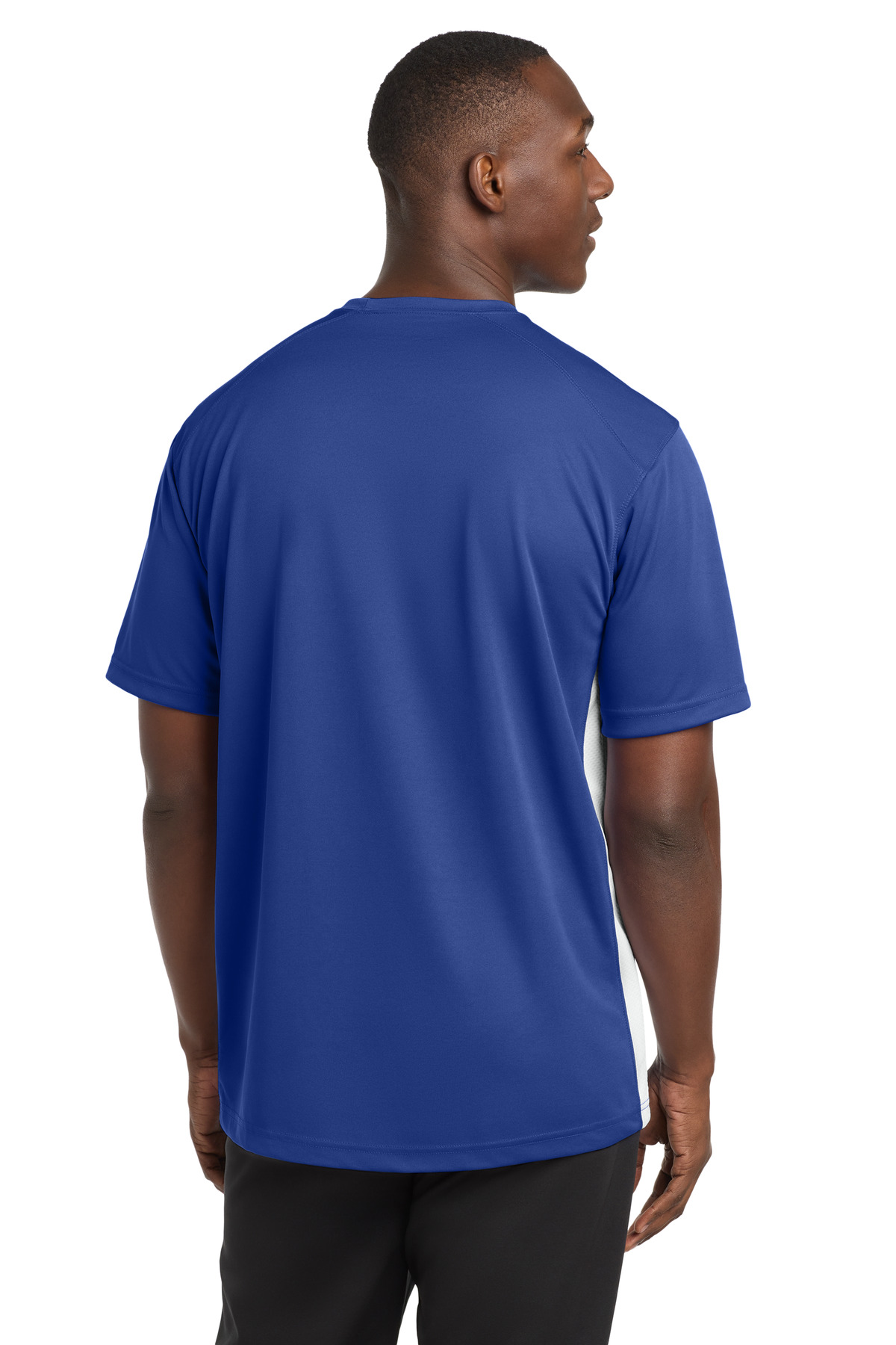 Sport-Tek Dry Zone Colorblock Crew. T478