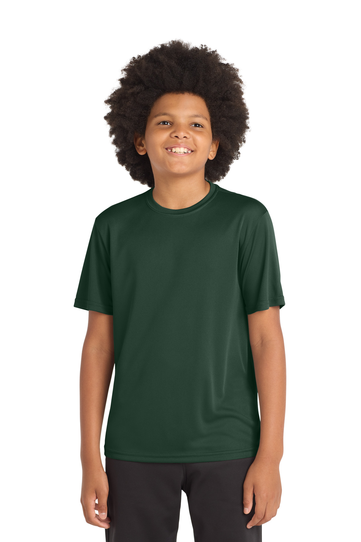 Sport-Tek ® Youth PosiCharge ® Competitor™ Tee. YST350 - Forest Green
