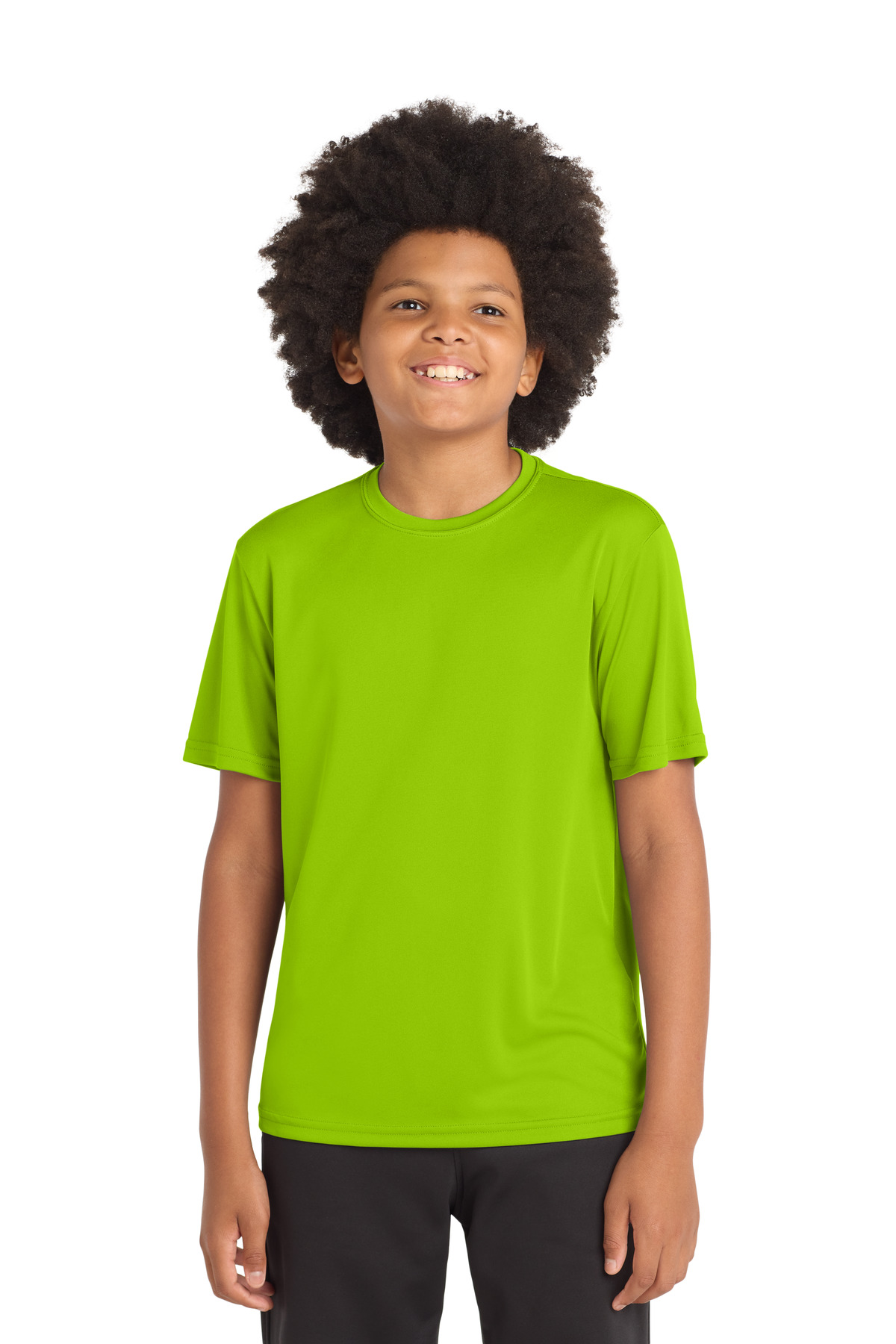 Sport-Tek ® Youth PosiCharge ® Competitor™ Tee. YST350 - Lime Shock