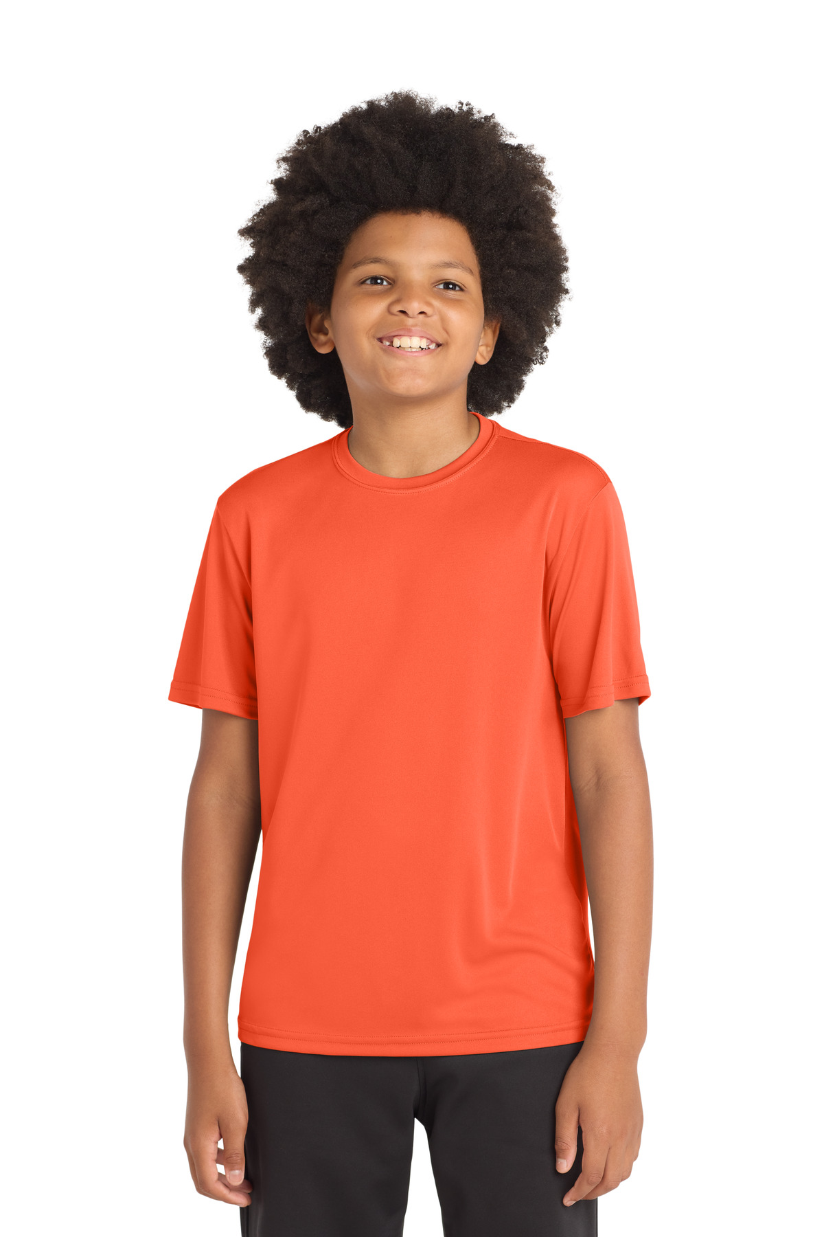Sport-Tek ® Youth PosiCharge ® Competitor™ Tee. YST350 - Neon Orange