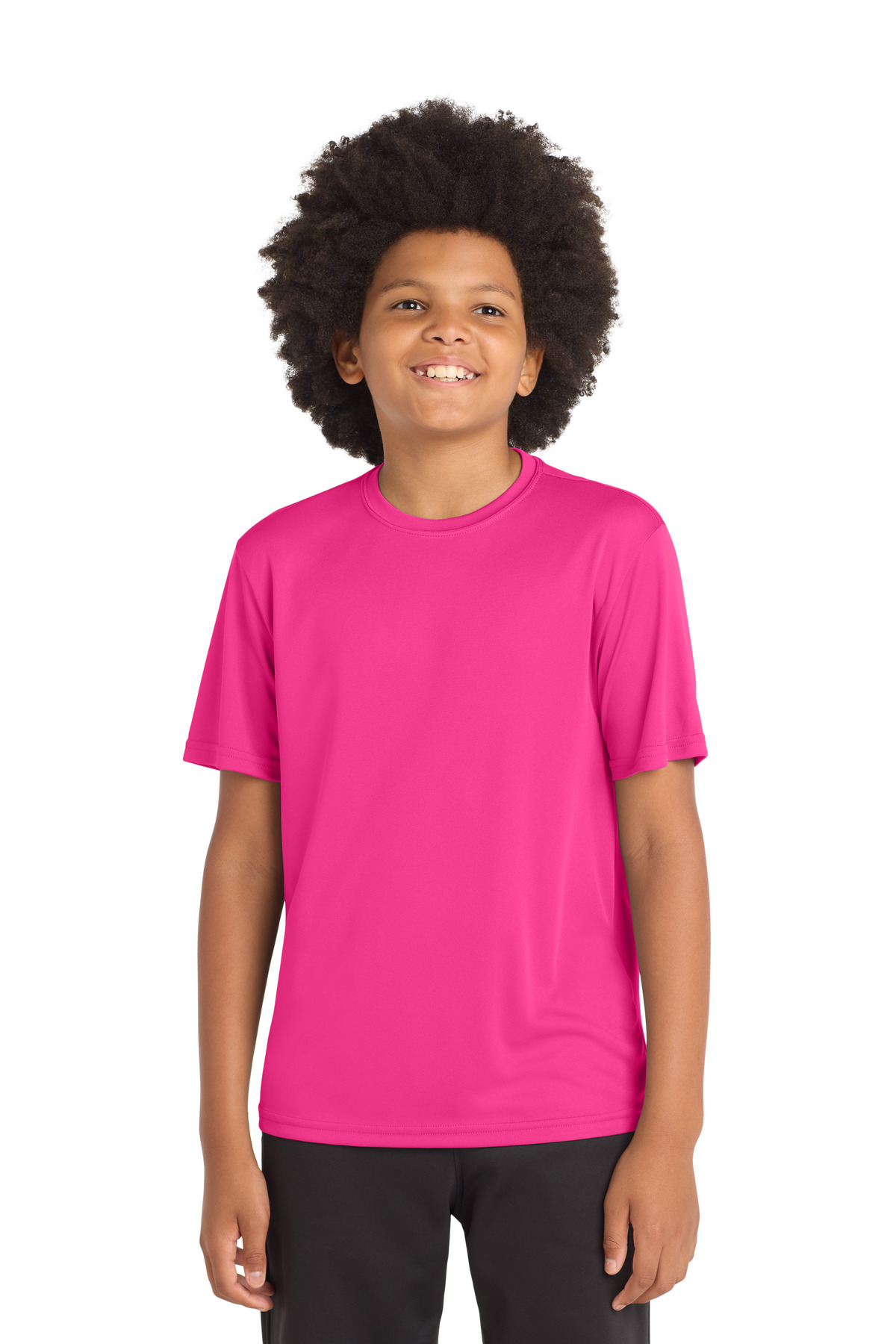 Sport-Tek ® Youth PosiCharge ® Competitor™ Tee. YST350 - Neon Pink