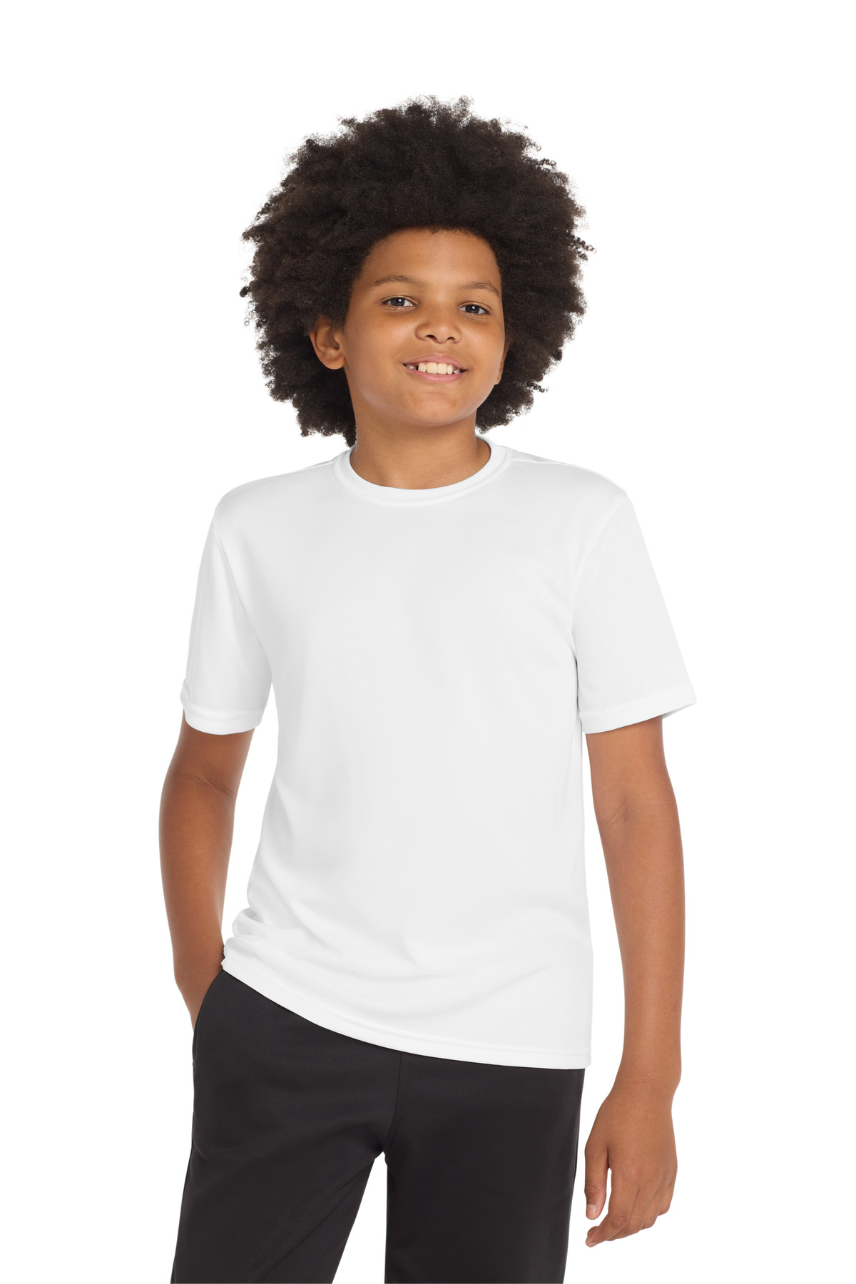 Sport-Tek ® Youth PosiCharge ® Competitor™ Tee. YST350 - White