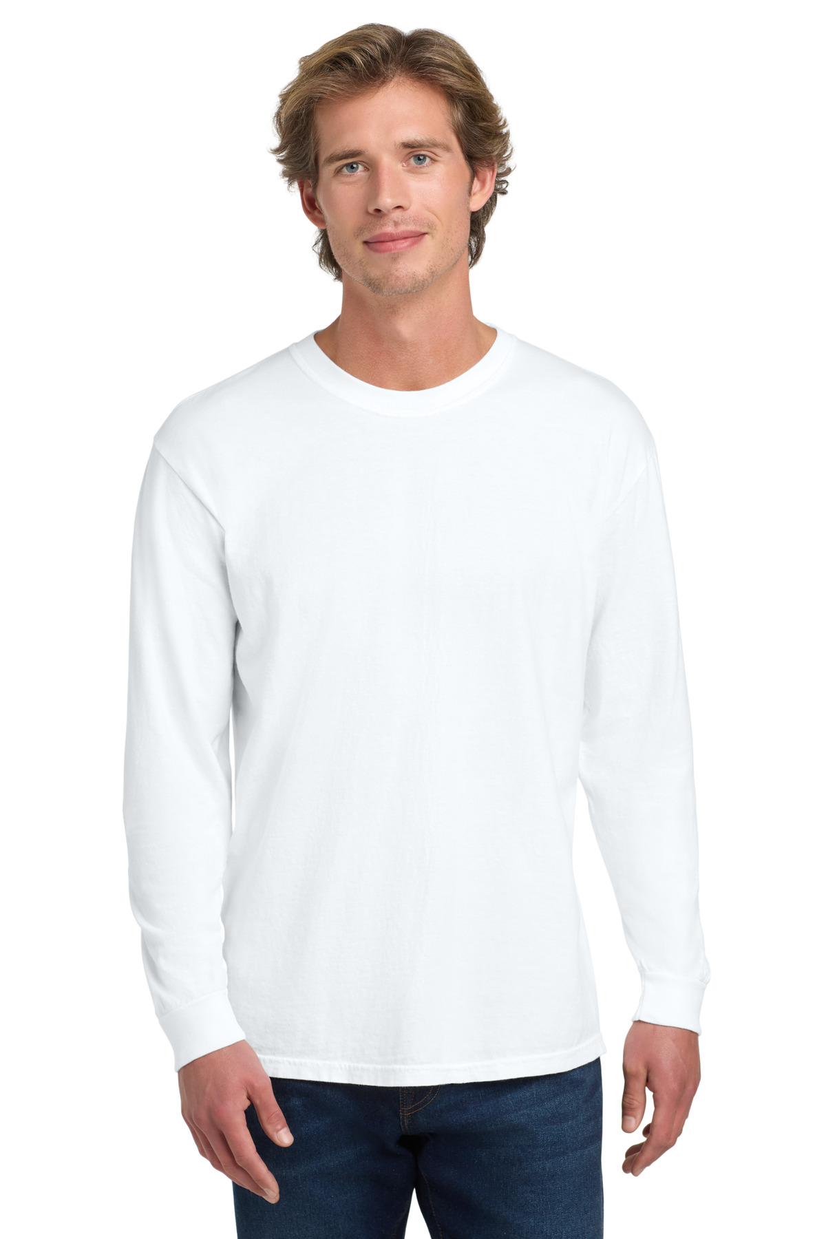 COMFORT COLORS Heavyweight Ring Spun Long Sleeve Tee-Comfort Colors
