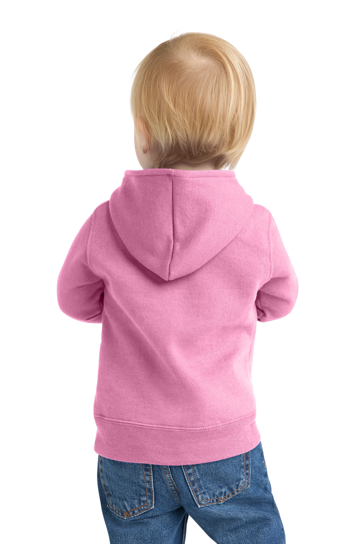 Port & Co Infant Core Fleece Full-Zip Hooded Sweatshirt. CAR78IZH