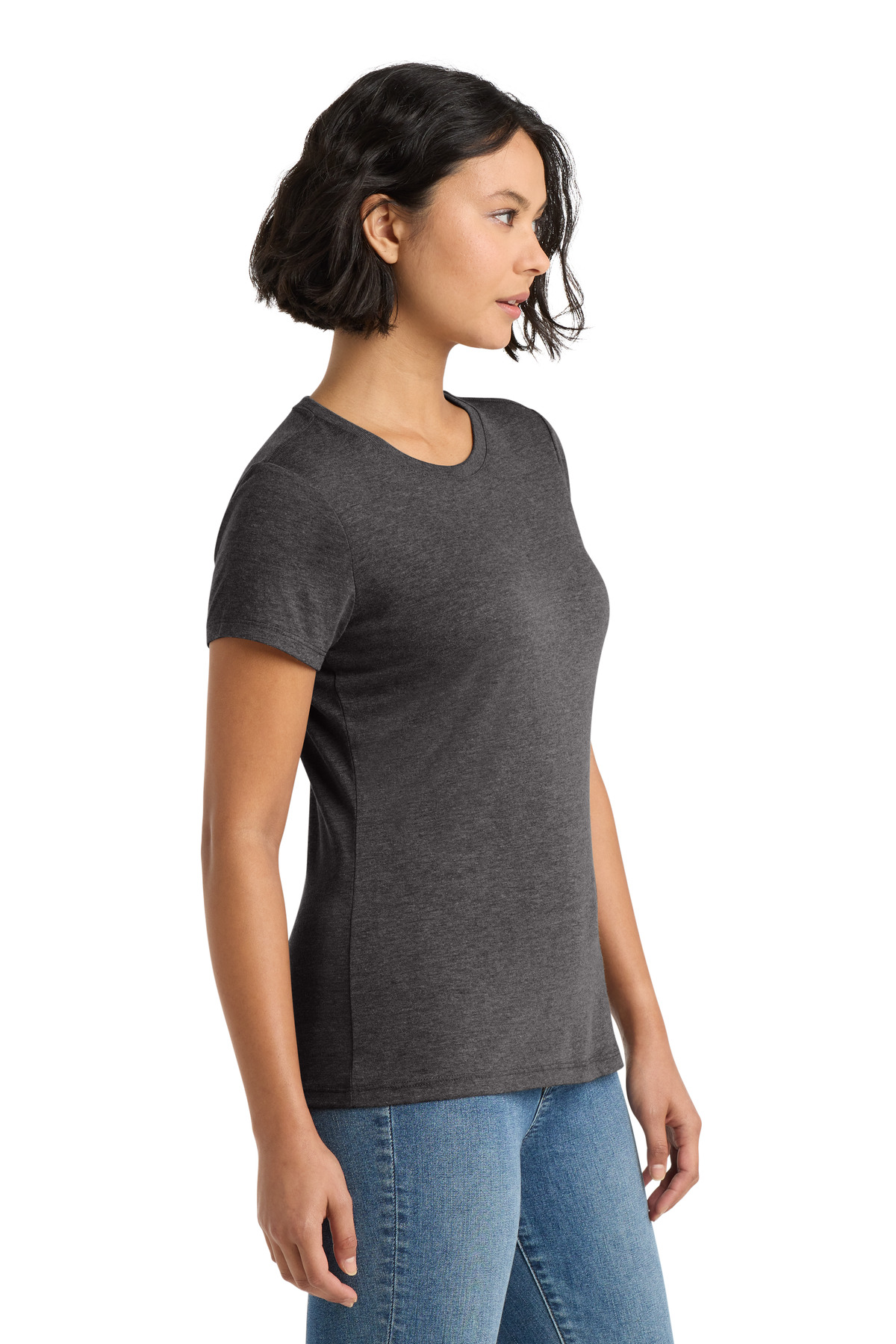 District Women's Perfect Tri Tee. DM130L