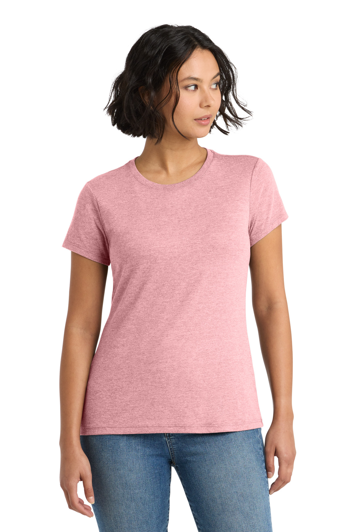 District ® Women's Perfect Tri ® Tee. DM130L - Wisteria Heather