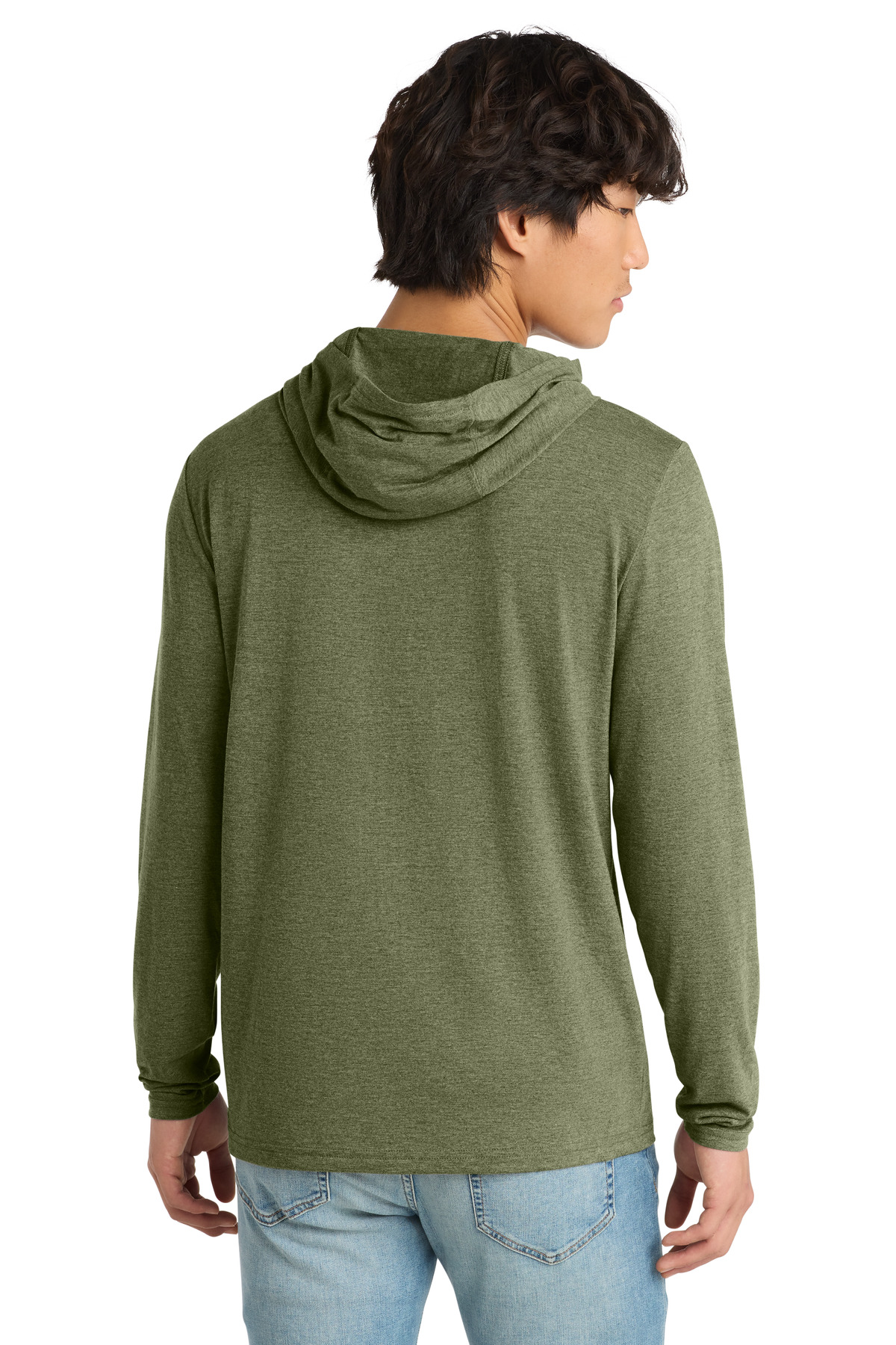 District Perfect Tri Long Sleeve Hoodie. DM139