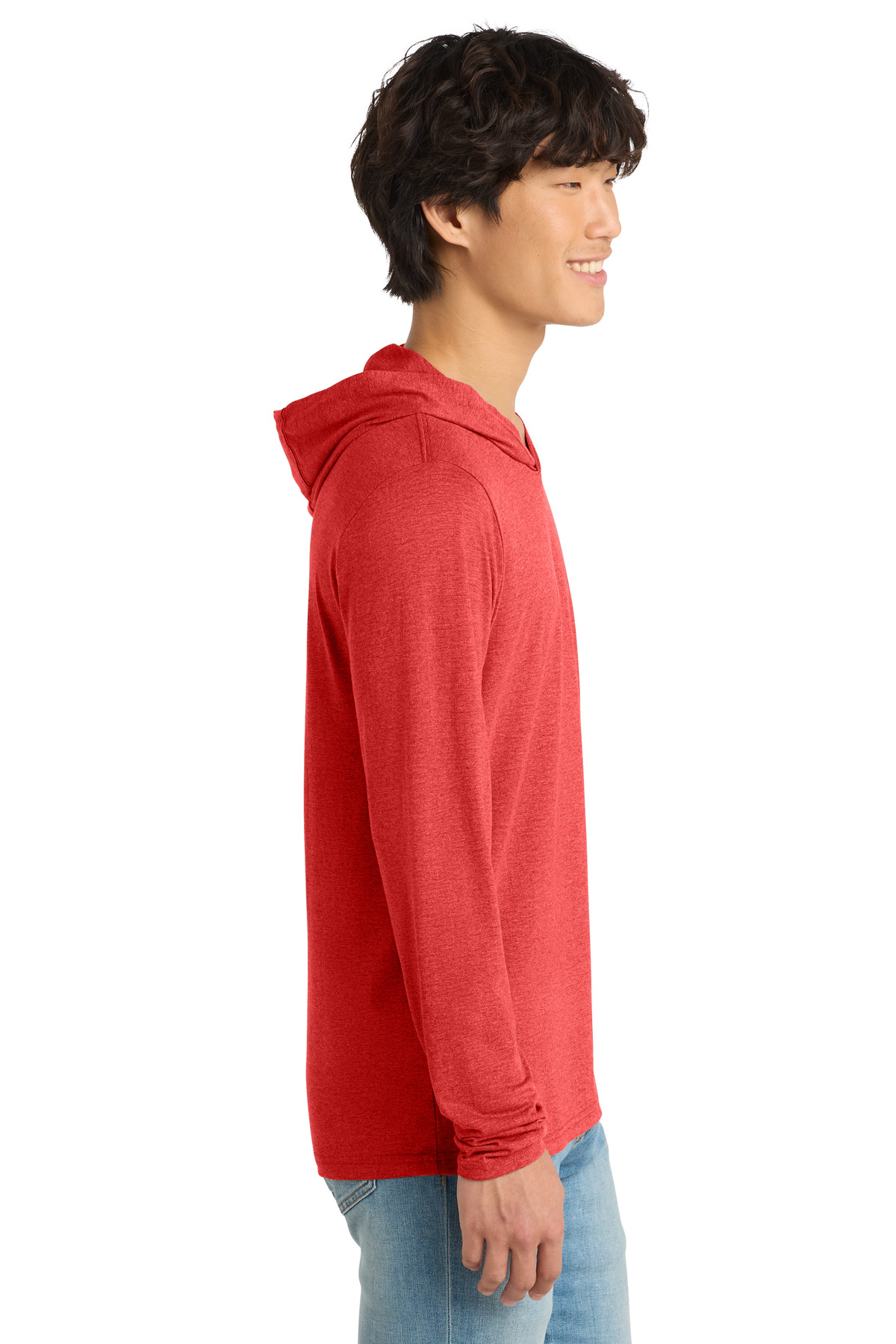District Perfect Tri Long Sleeve Hoodie. DM139