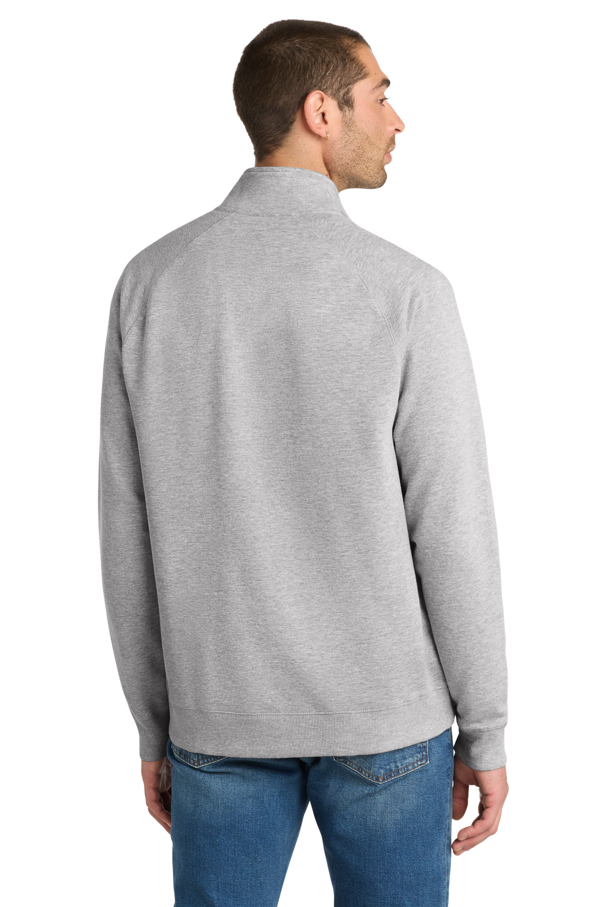 District Lightweight Fleece 1/4-Zip. DM392