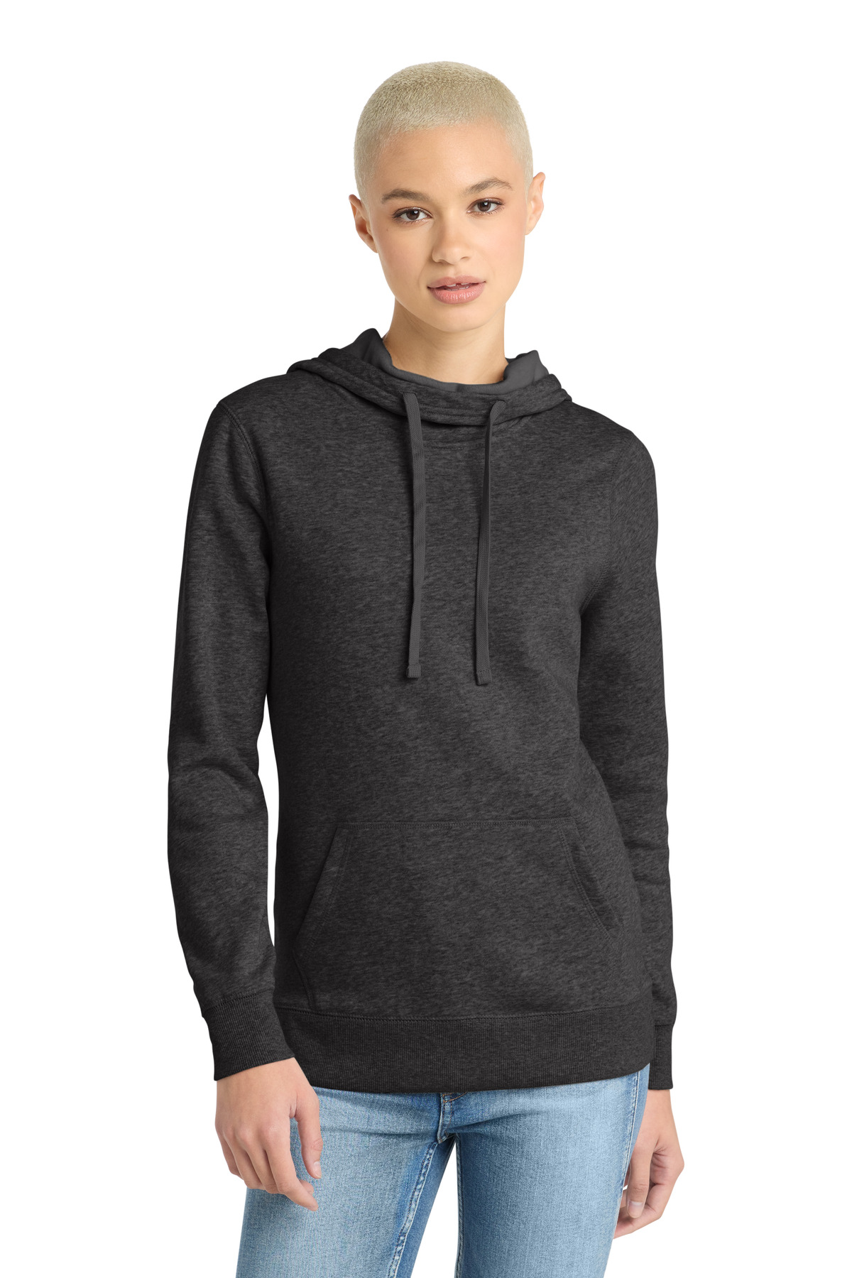 District Women‘s Lightweight Fleece Hoodie-District