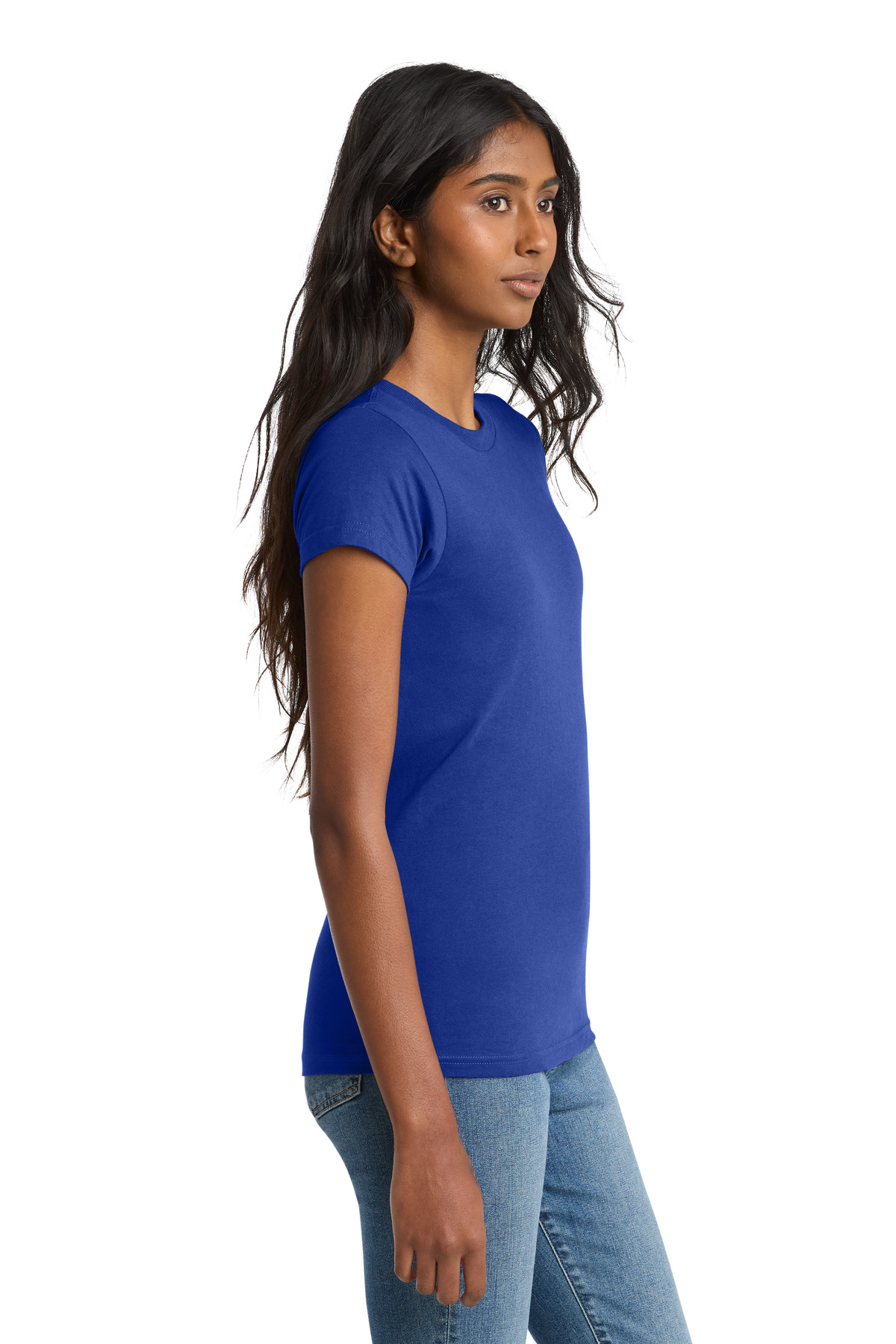 District Women's Fitted The Concert Tee DT5001