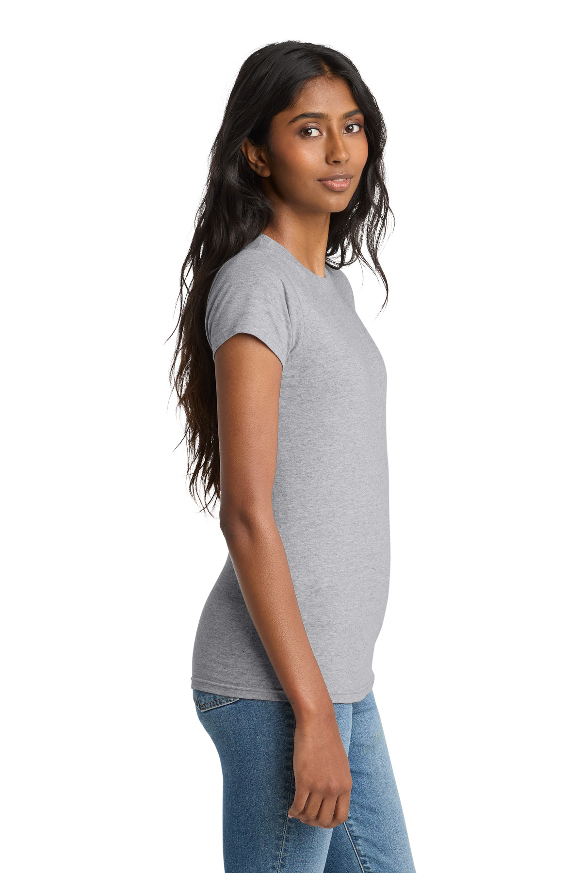 District Women's Fitted The Concert Tee DT5001