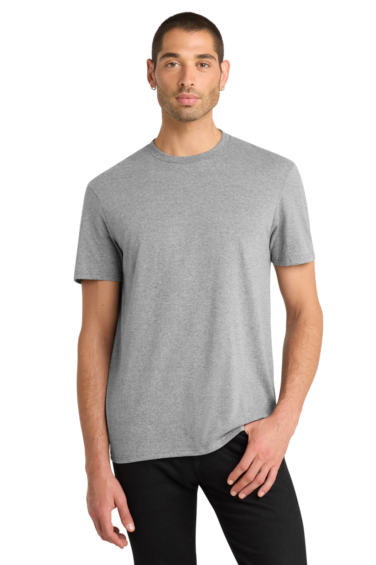 District ® Very Important Tee ® . DT6000 - Light Heather Grey