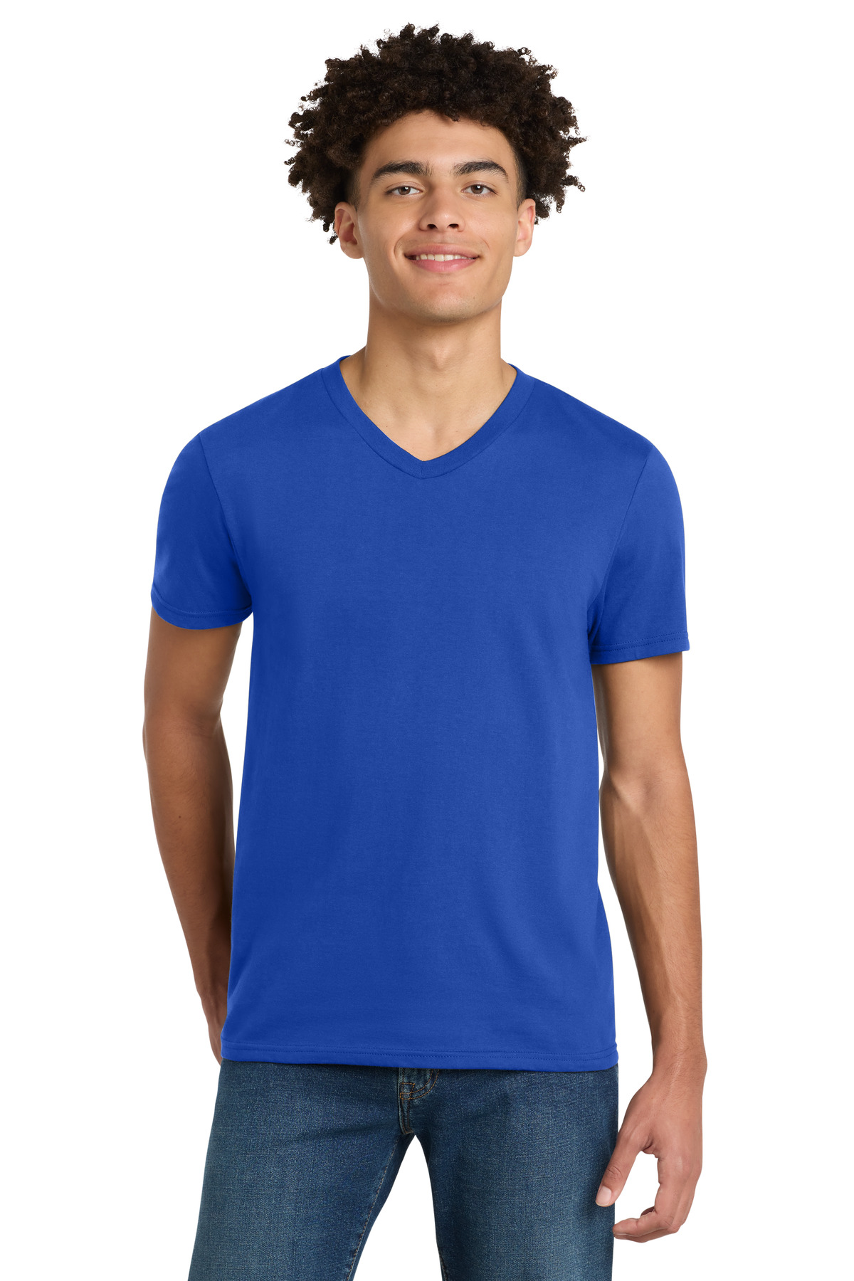 District ® Very Important Tee ® V-Neck. DT6500 - Deep Royal