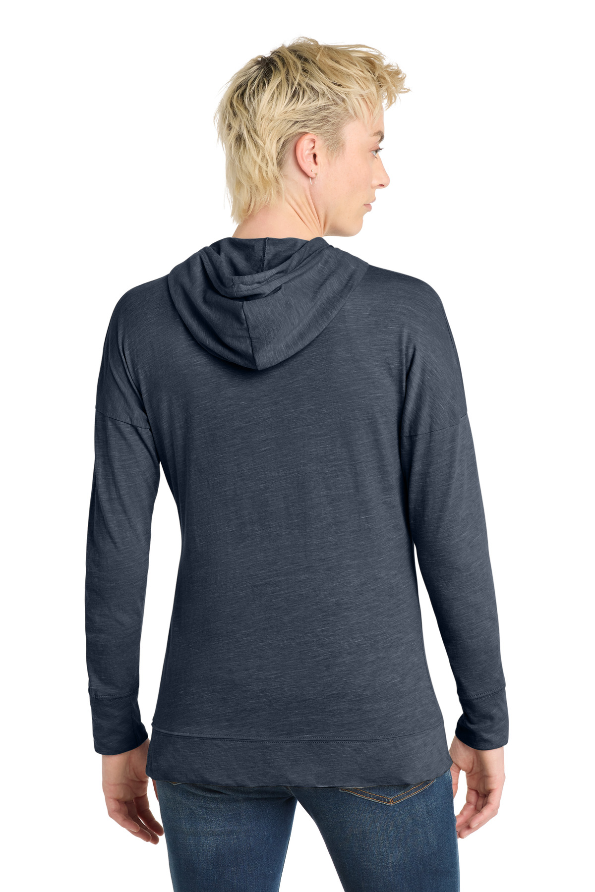 District Women's Medal Full-Zip Hoodie. DT665